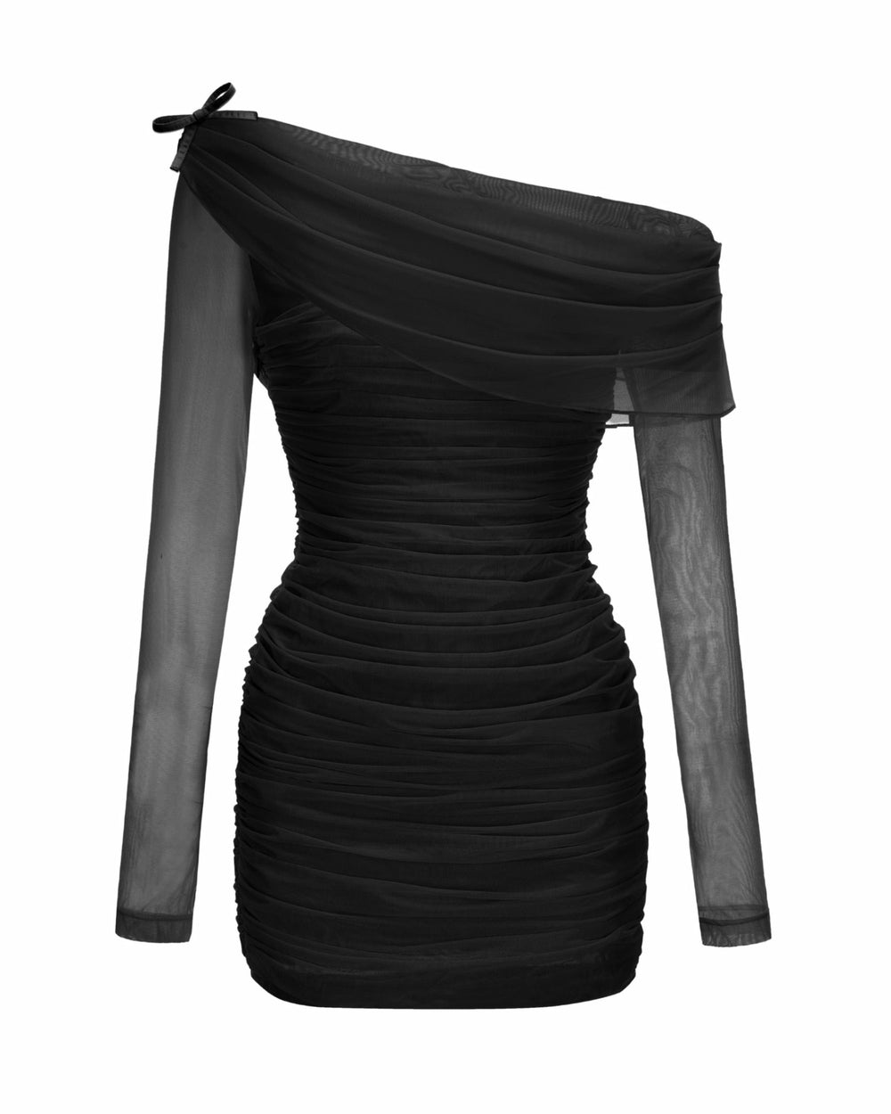 Noelle Dress: Black Mini Dress for Cocktail Party | Nana Jacqueline