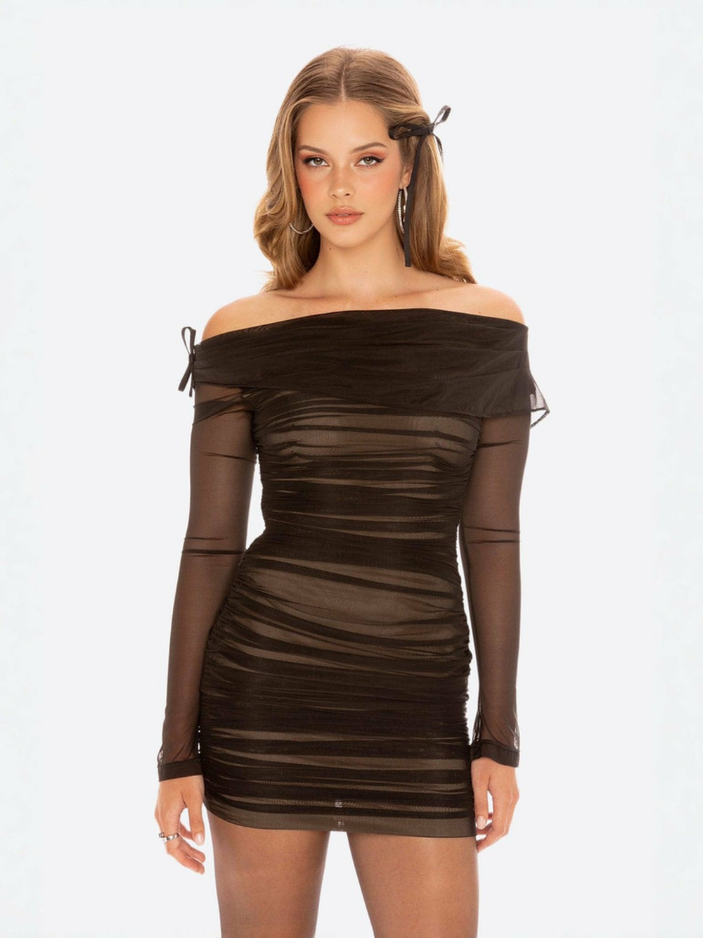 Noelle Dress: Black Mini Dress for Cocktail Party | Nana Jacqueline