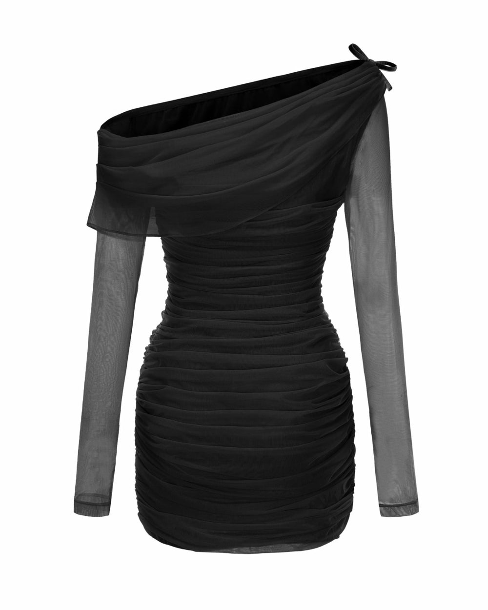 Noelle Dress: Black Mini Dress for Cocktail Party | Nana Jacqueline