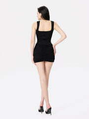 Mirella Dress: Black Mini Dress for Cocktail Party | Nana Jacqueline