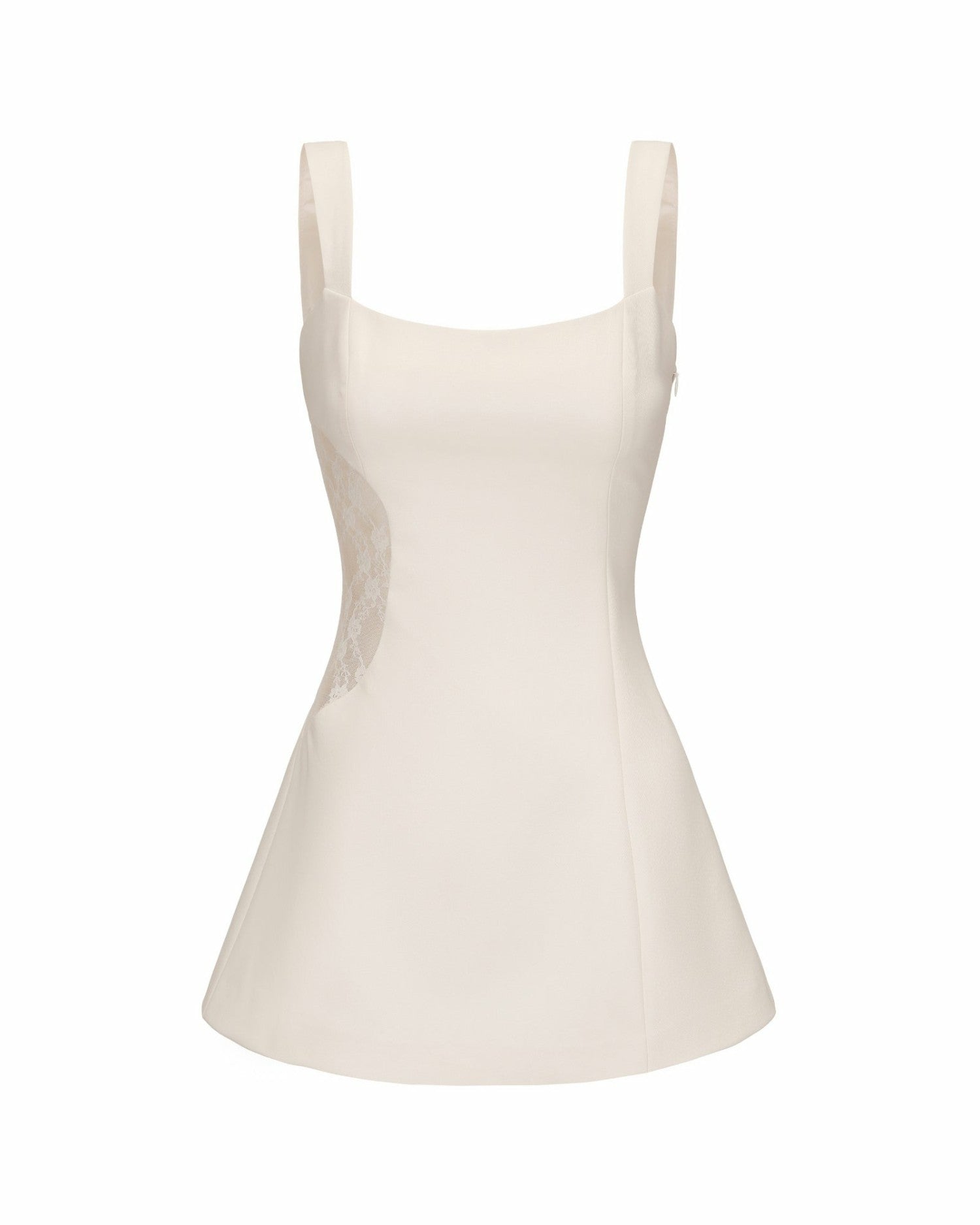 Selena Dress: Beige Mini Dress for Bridal Shower | Nana Jacqueline