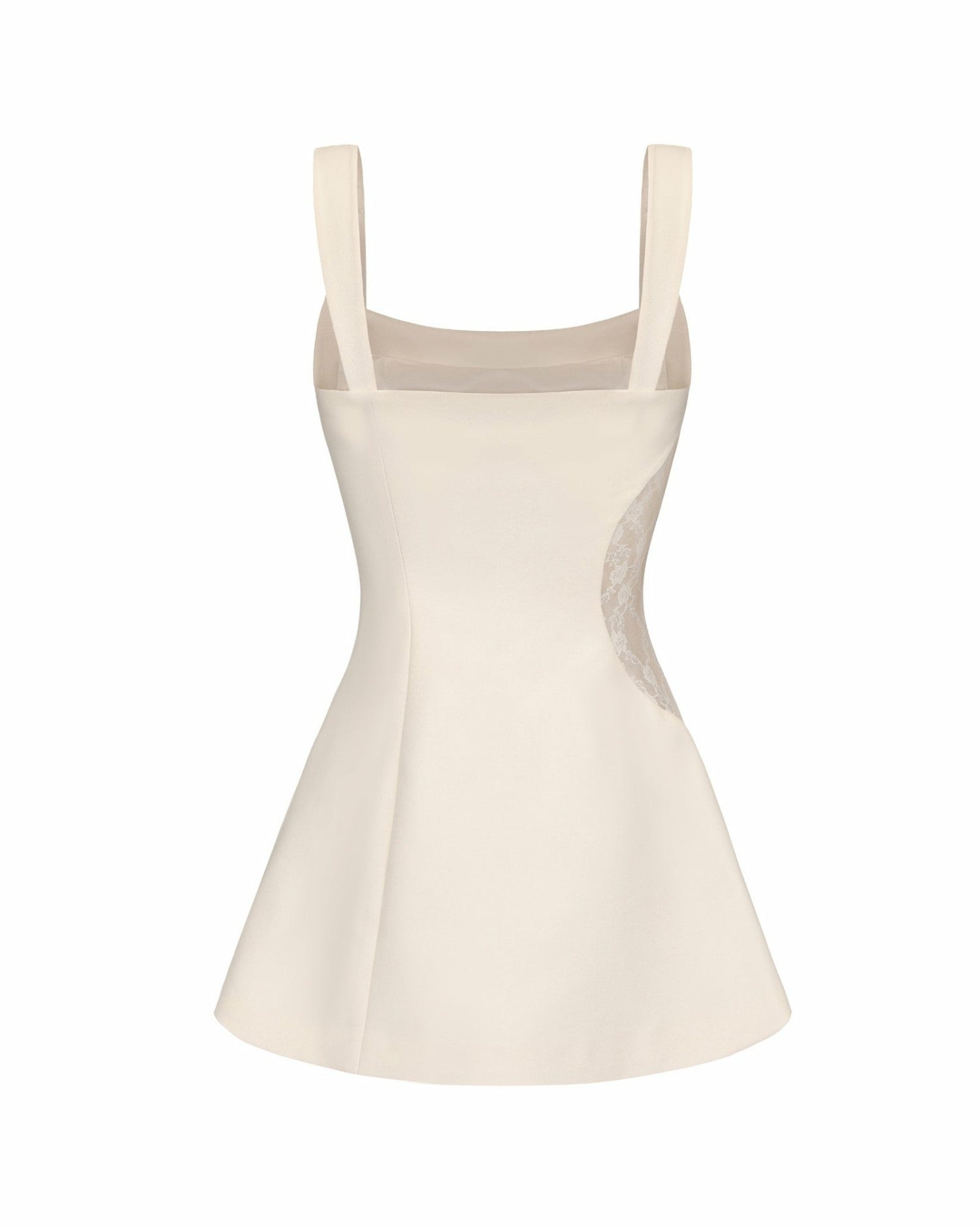 Selena Dress: Beige Mini Dress for Bridal Shower | Nana Jacqueline
