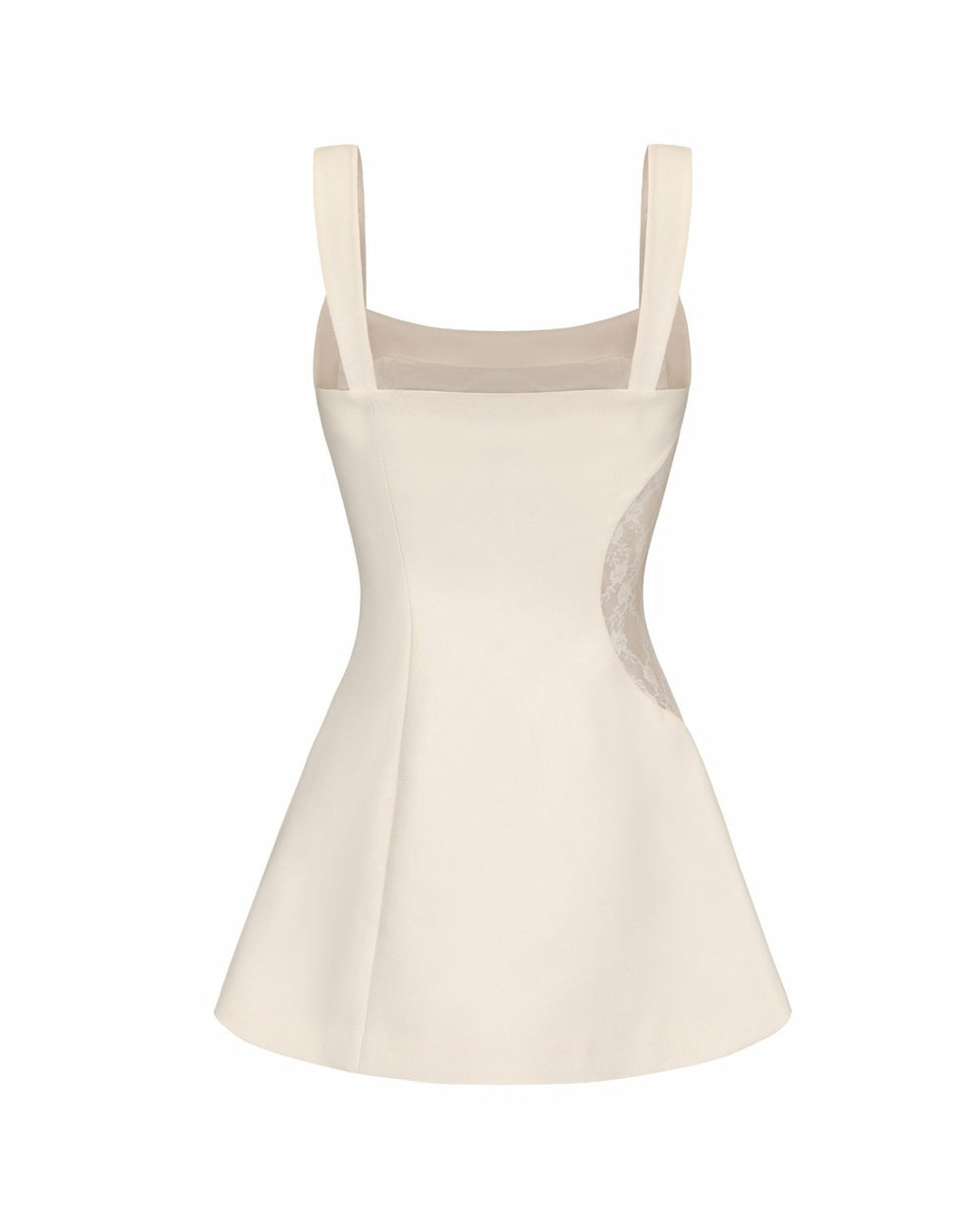 Selena Dress: Beige Mini Dress for Bridal Shower | Nana Jacqueline