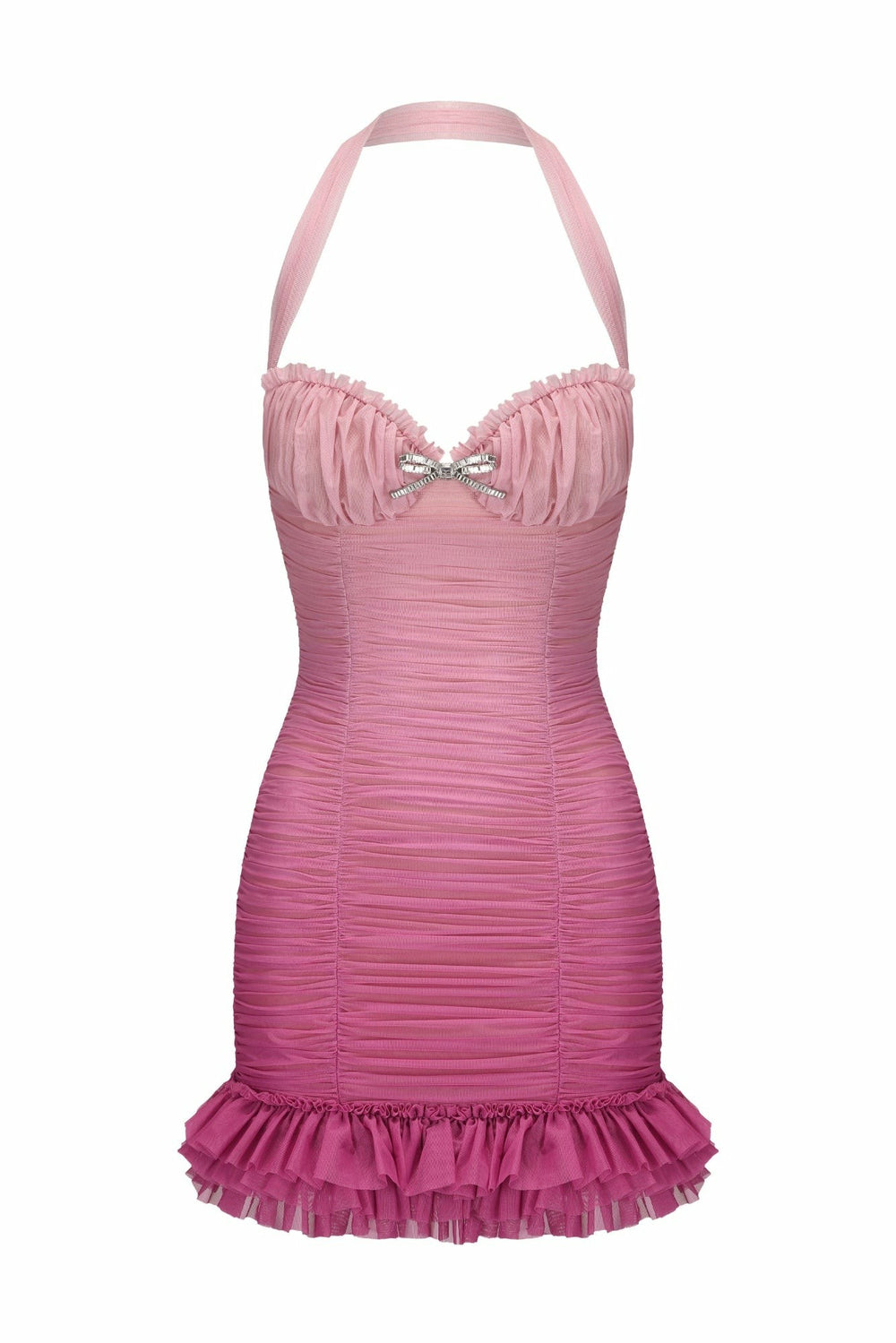 Elysia Dress: Pink Mini Dress for Birthday Celebration | Nana Jacqueline