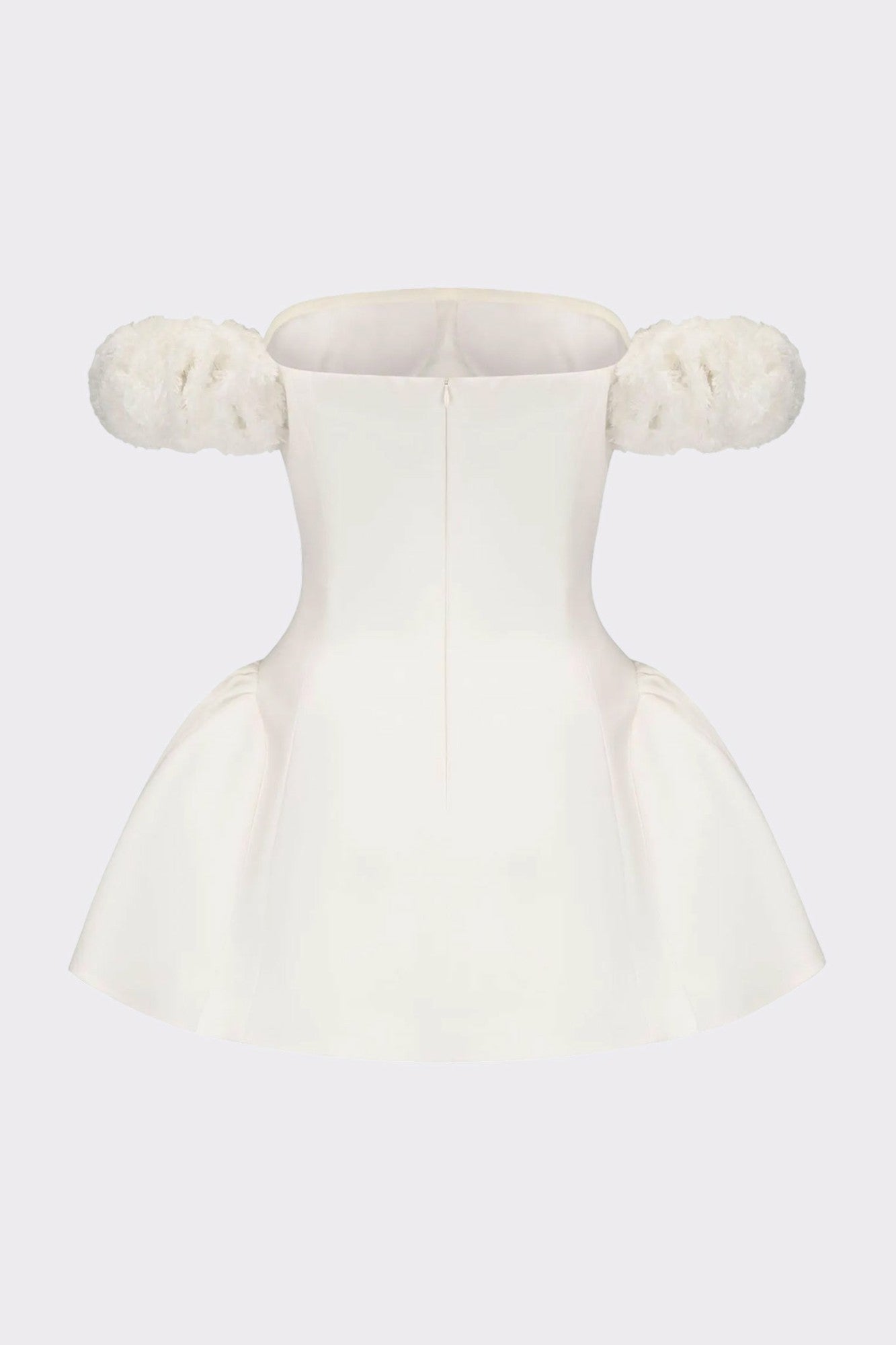 Flora Dress: White Mini Dress for Bridal Shower | Nana Jacqueline