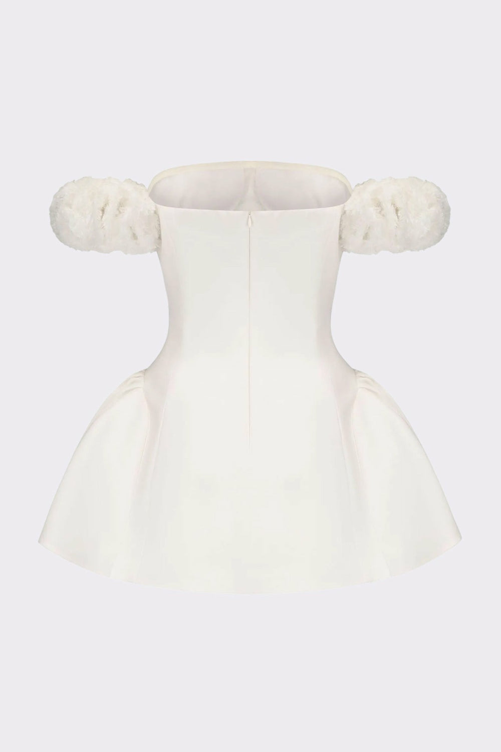 Flora Dress: White Mini Dress for Bridal Shower | Nana Jacqueline