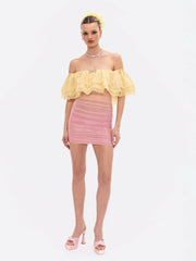Rosabelle Dress: Pink Mini Dress for Birthday Celebration | Nana Jacqueline