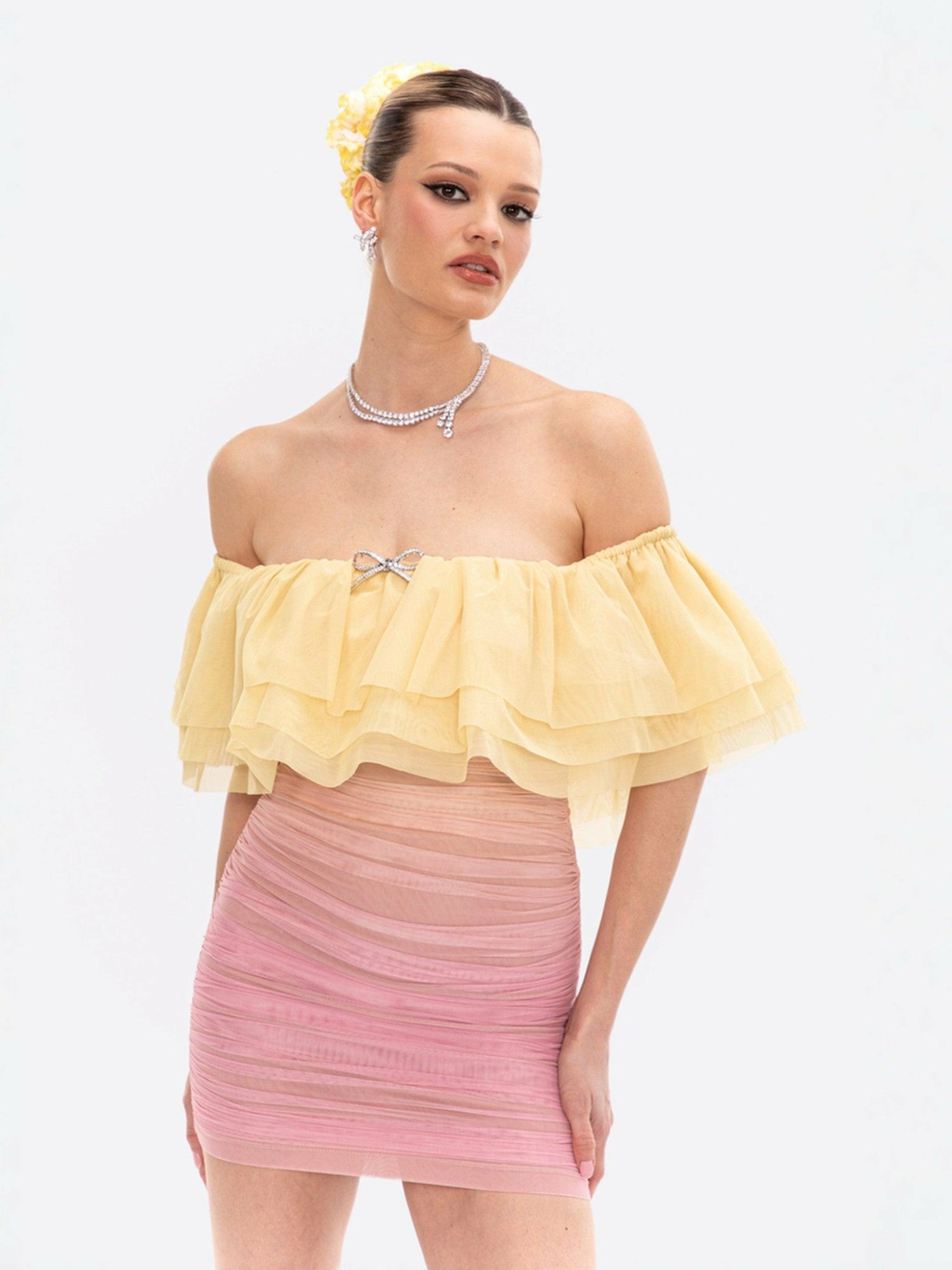 Rosabelle Dress: Pink Mini Dress for Birthday Celebration | Nana Jacqueline
