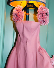 Flora Dress: Pink Mini Dress for Birthday Celebration | Nana Jacqueline