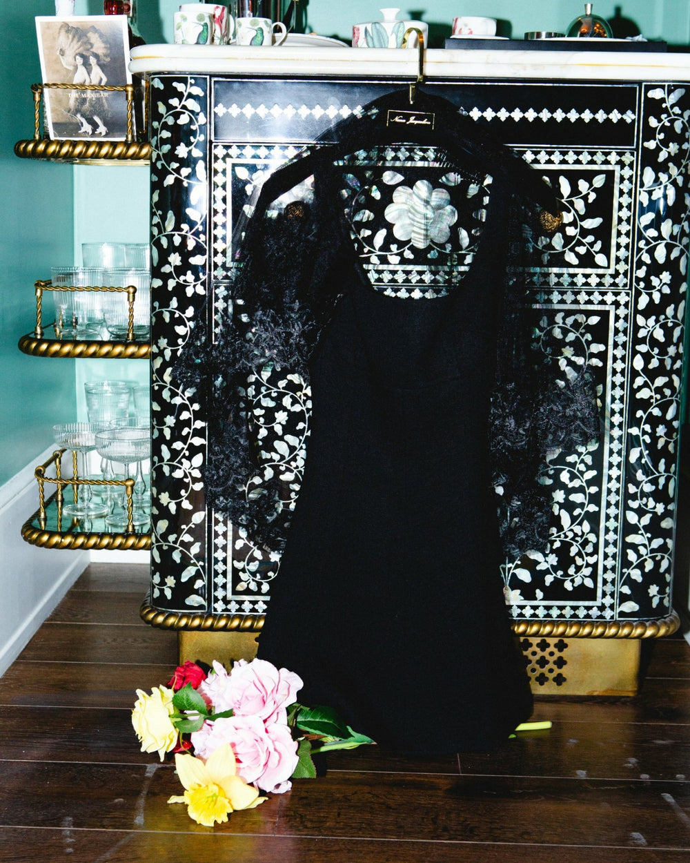 Marianne Dress: Black Mini Dress for Date Night | Nana Jacqueline