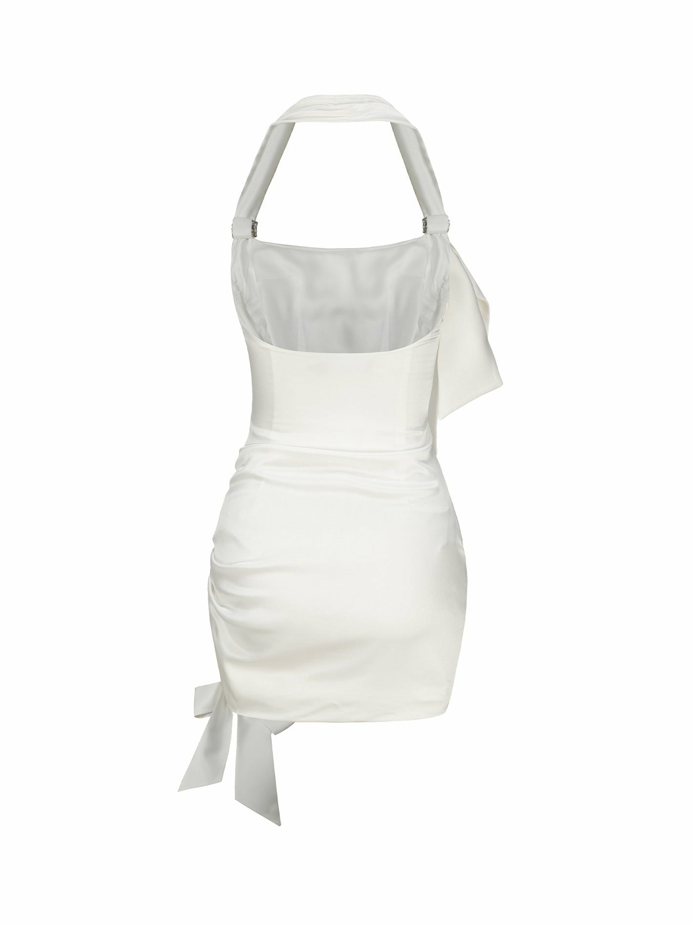 Celia Dress: White Mini Dress for Wedding After-Party | Nana Jacqueline