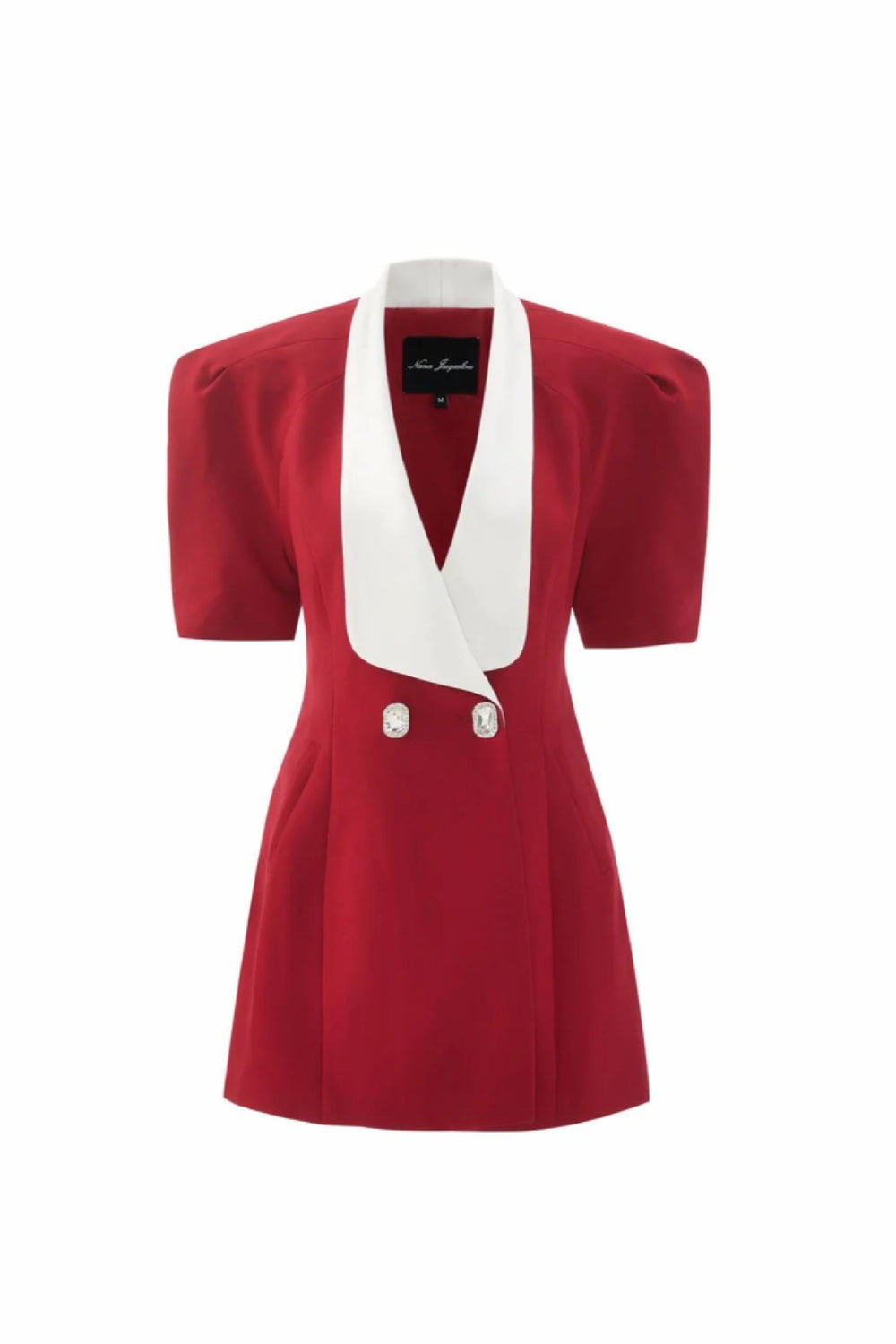 Alia Dress: Red Mini Dress for Birthday Celebration | Nana Jacqueline