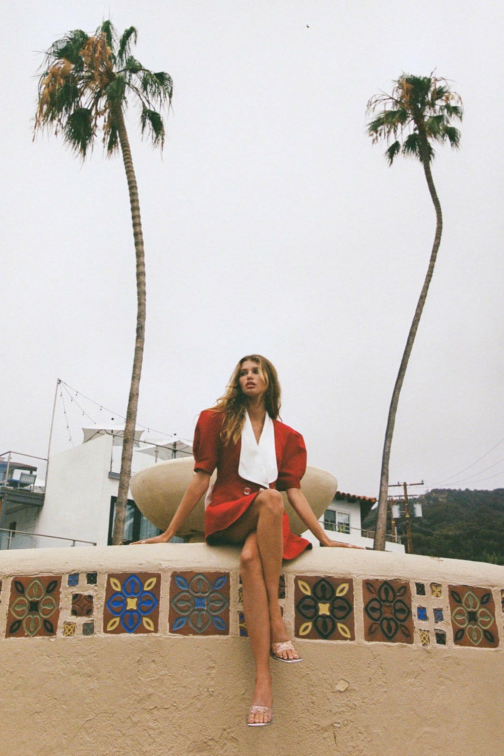 Alia Dress: Red Mini Dress for Birthday Celebration | Nana Jacqueline