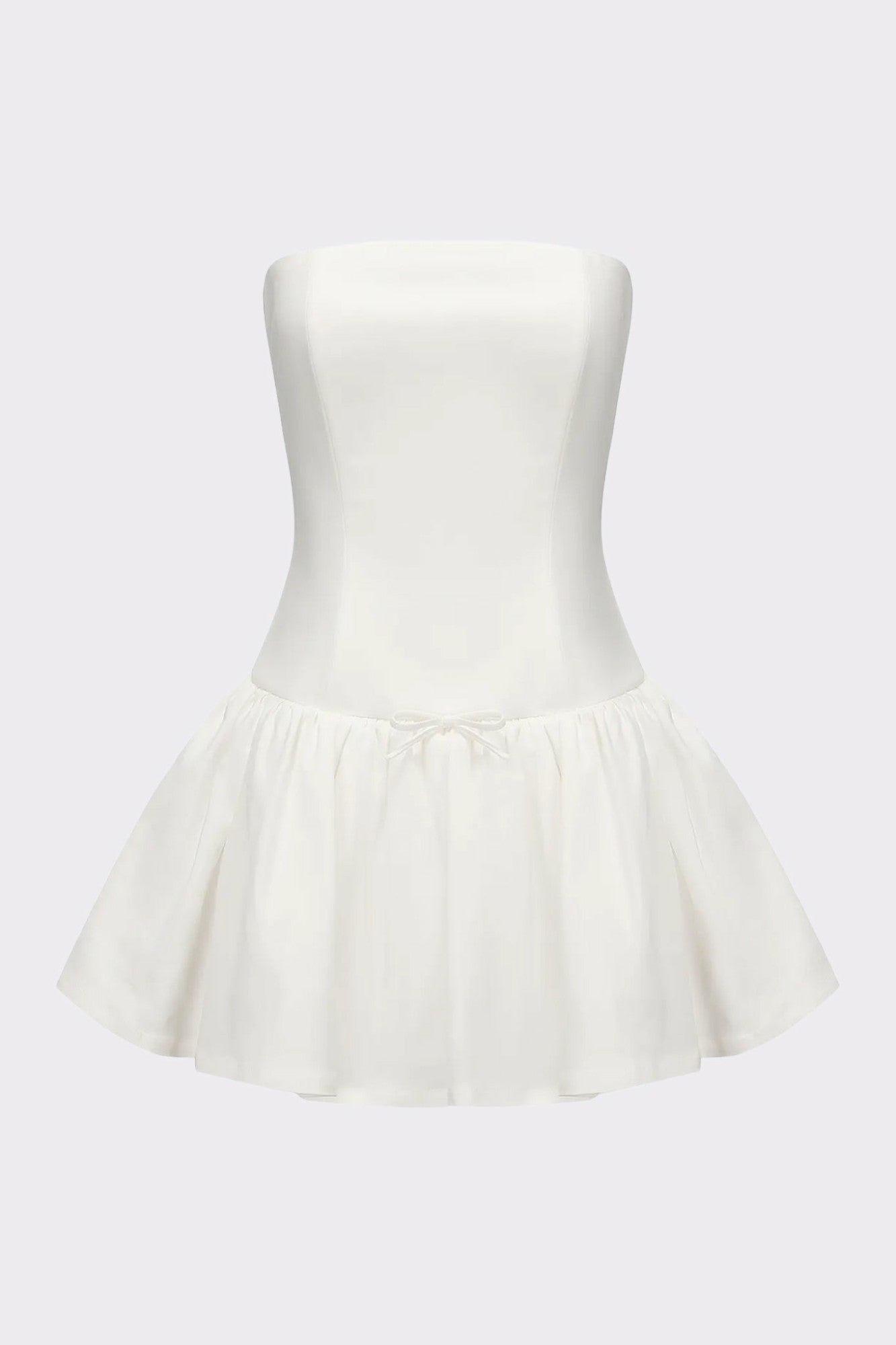 Josie Dress: White Mini Dress for Bridal Shower | Nana Jacqueline
