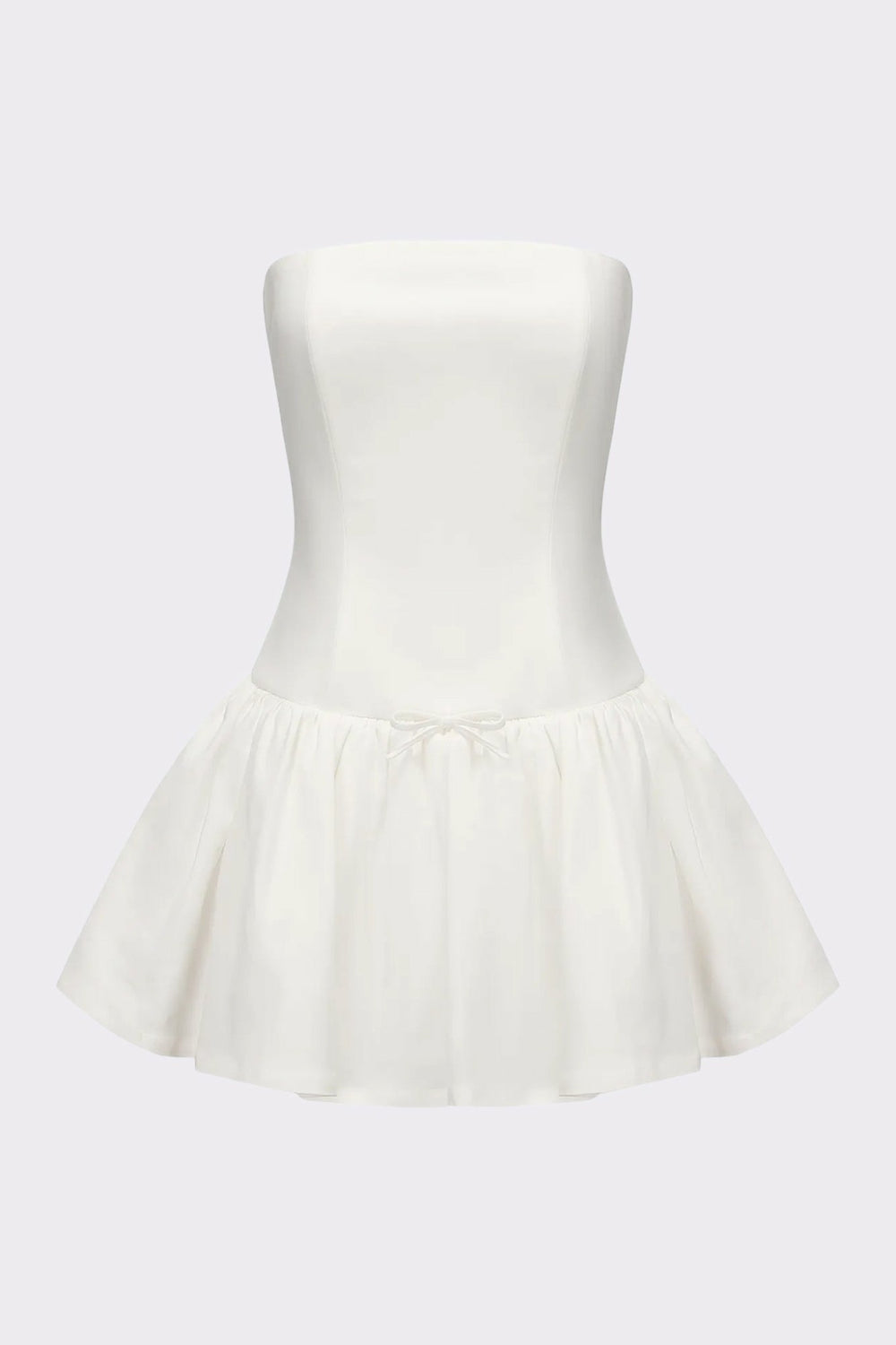 Josie Dress: White Mini Dress for Bridal Shower | Nana Jacqueline