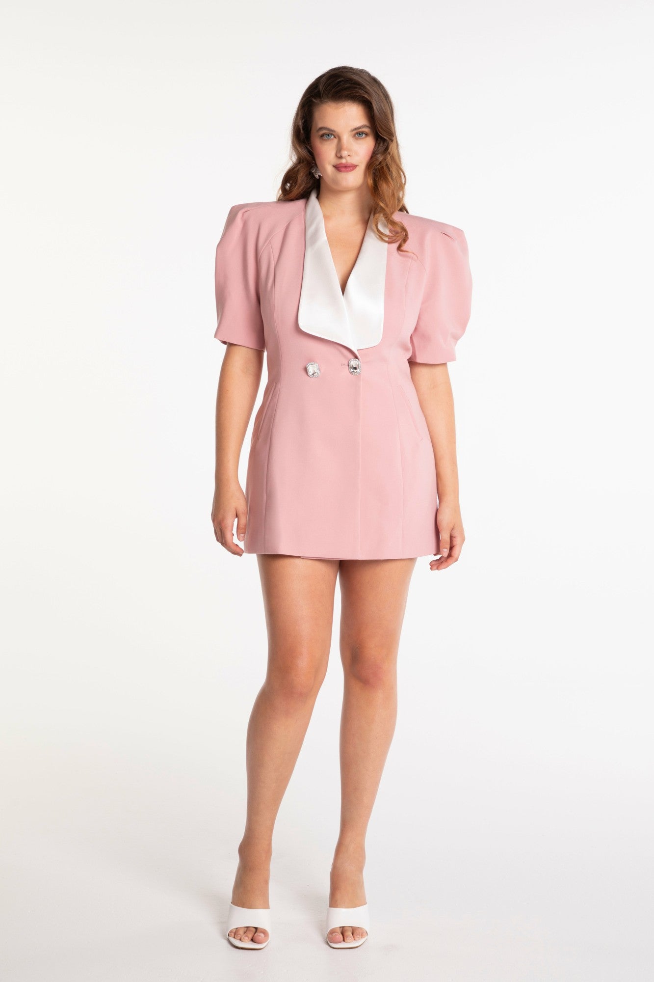 Alia Dress: Pink Mini Dress for Birthday Celebration | Nana Jacqueline