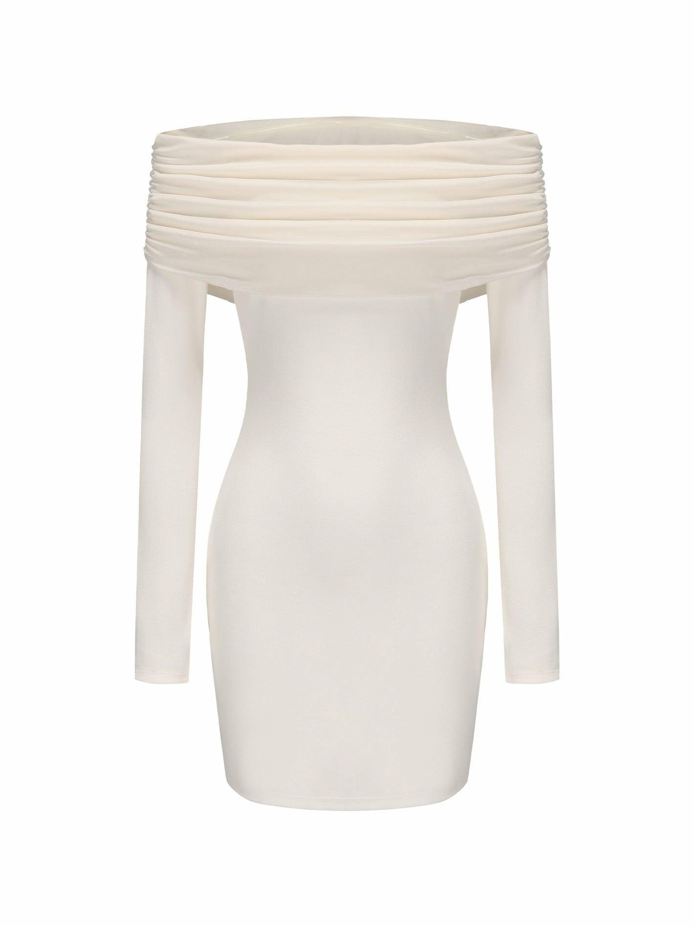 Chantel Dress: White Mini Dress for Bridal Shower | Nana Jacqueline