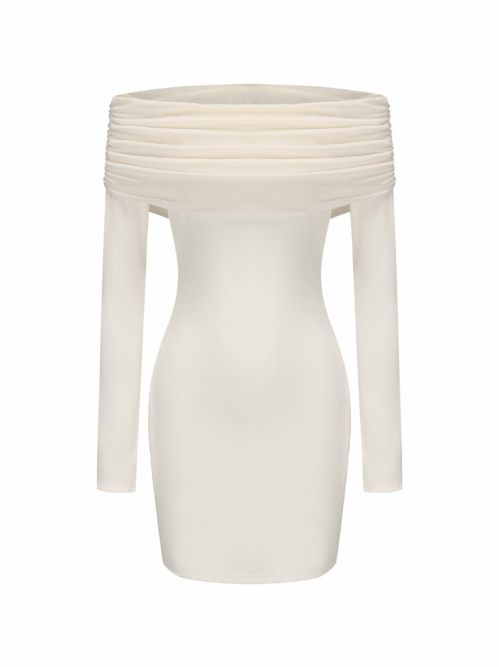 Chantel Dress: White Mini Dress for Bridal Shower | Nana Jacqueline