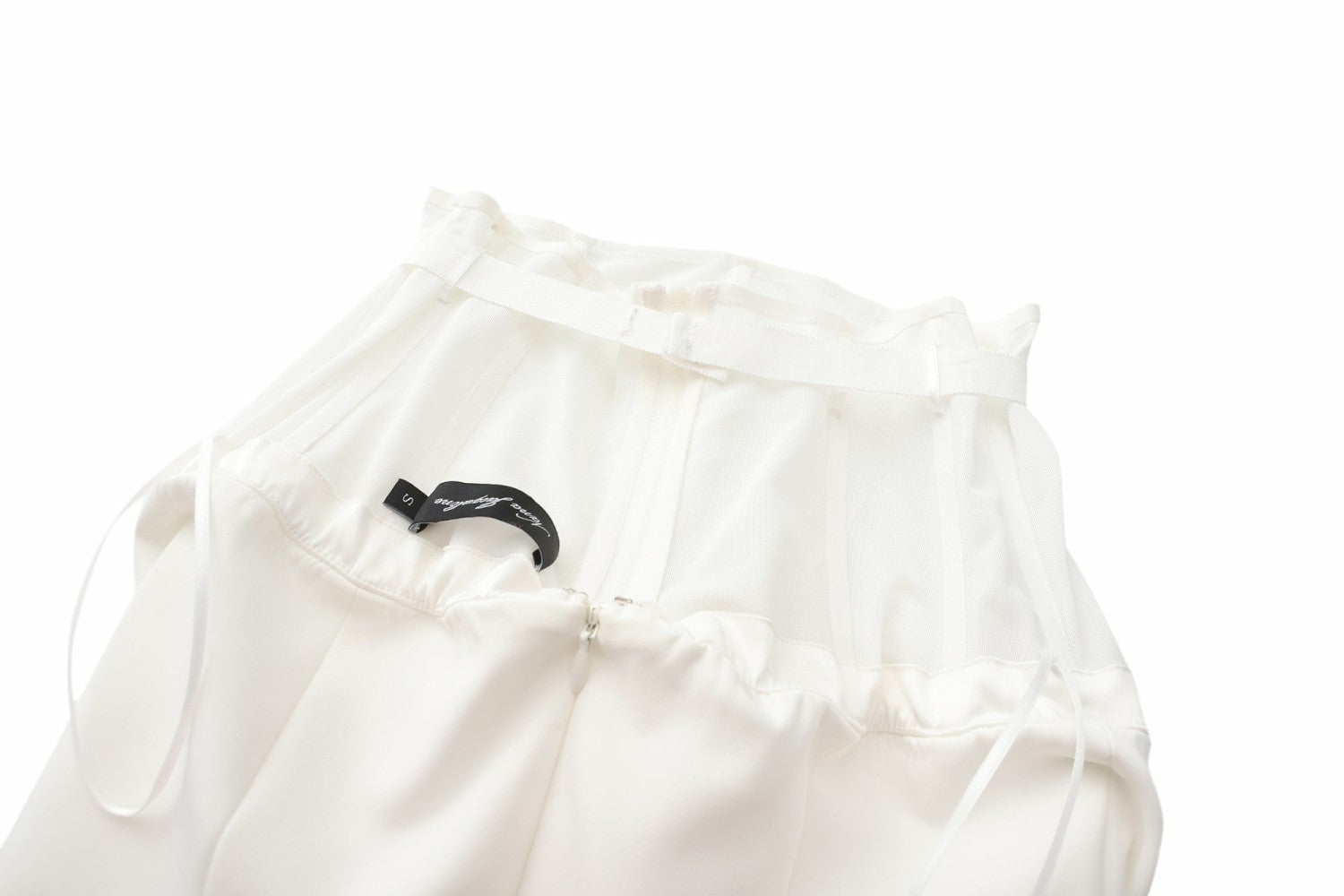 Lucie Bow Dress: White Mini Dress for Bridal Shower | Nana Jacqueline
