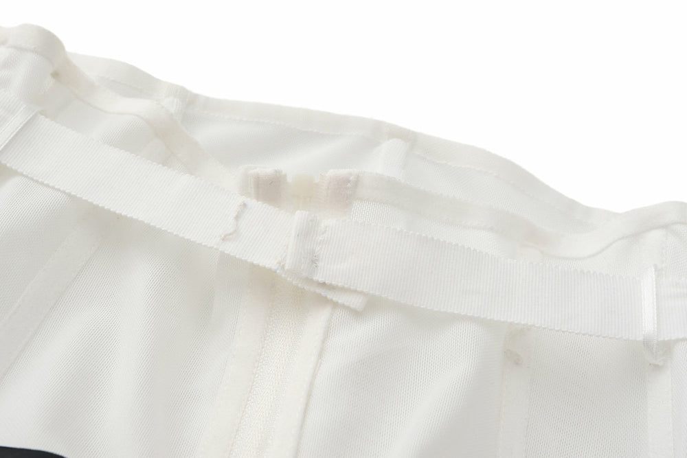 Lucie Bow Dress: White Mini Dress for Bridal Shower | Nana Jacqueline