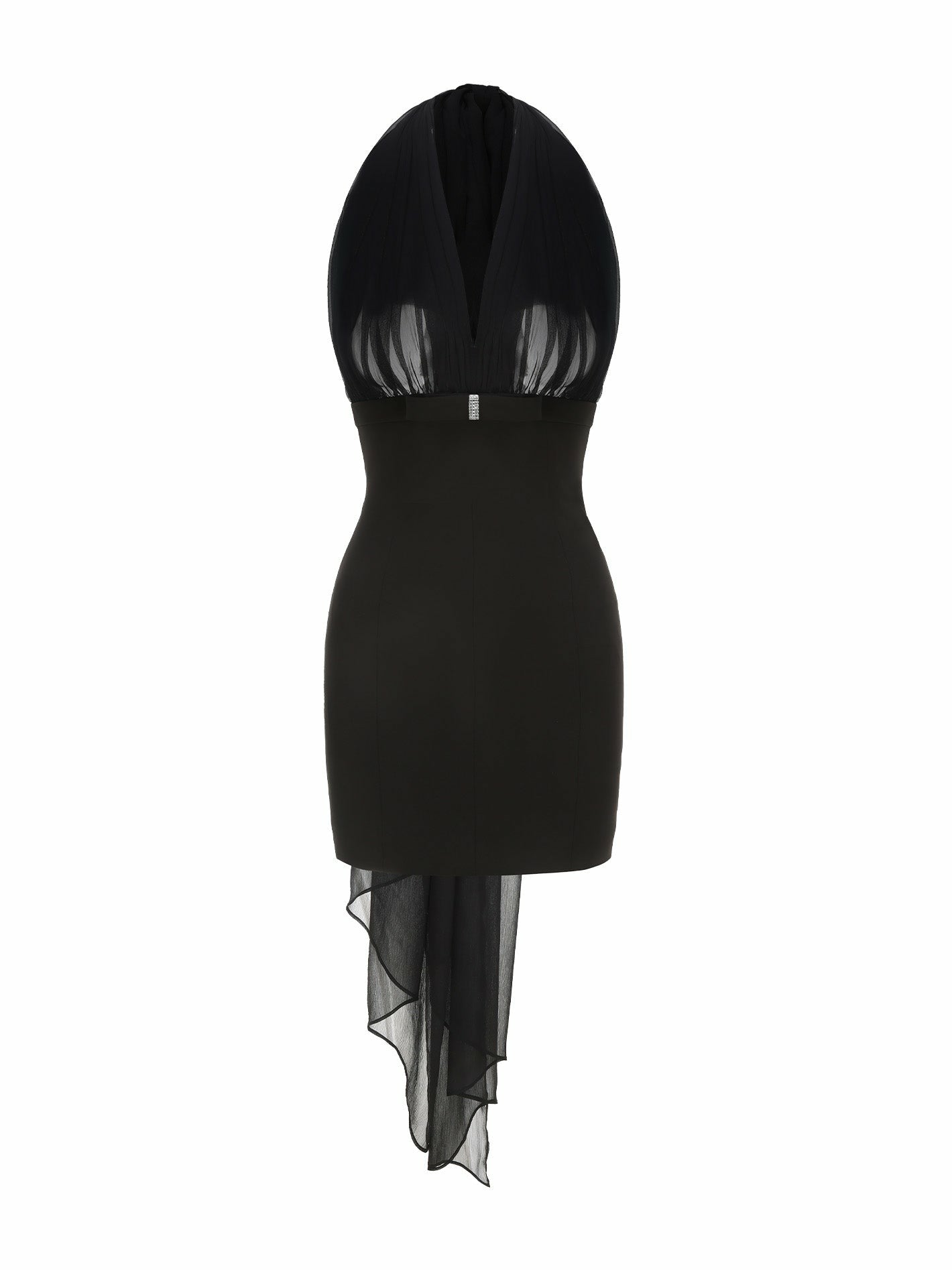 Melinda Dress: Black Mini Dress for Cocktail Party | Nana Jacqueline