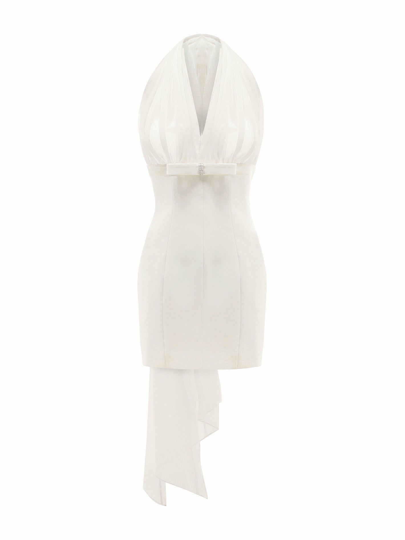 Melinda Dress: White Mini Dress for Wedding After-Party | Nana Jacqueline