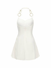 Amira Dress: White Mini Dress for Bridal Shower | Nana Jacqueline