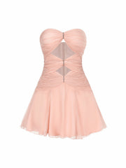 Ilana Dress: Pink Mini Dress for Birthday Celebration | Nana Jacqueline