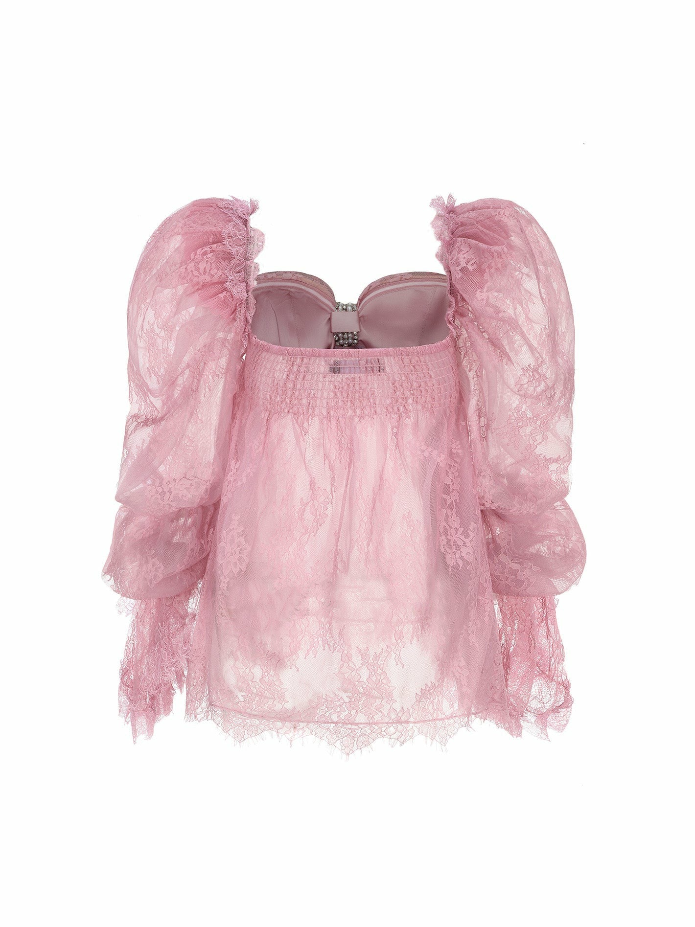Bianca Lace Dress: Pink Mini Dress for Bachelorette Party | Nana Jacqueline