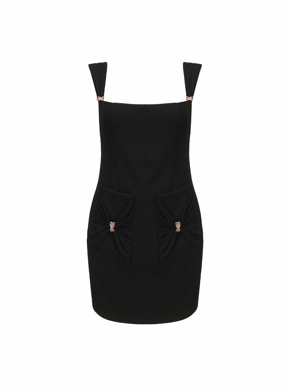 Dionne Dress: Black Mini Dress for Cocktail Party | Nana Jacqueline