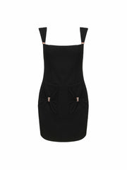 Dionne Dress: Black Mini Dress for Cocktail Party | Nana Jacqueline