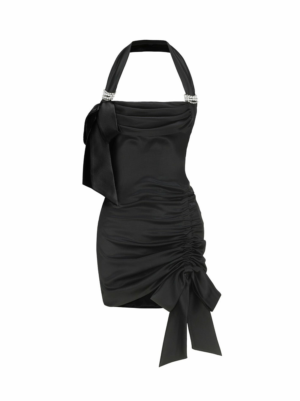 Celia Dress: Black Mini Dress for Cocktail Party | Nana Jacqueline