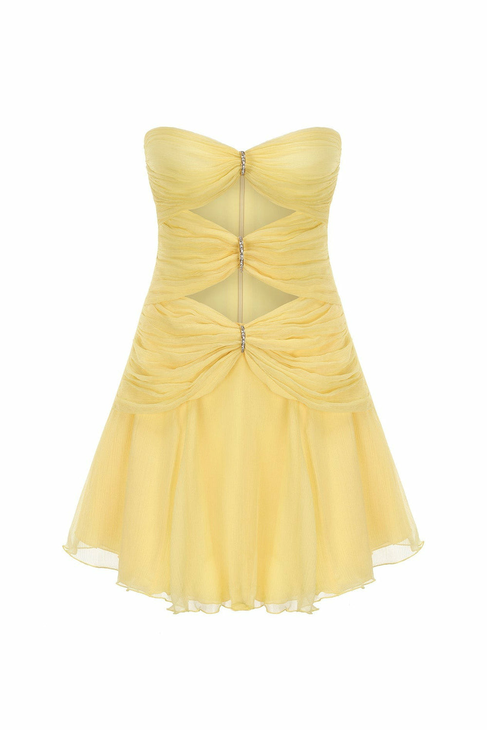 Ilana Dress: Yellow Mini Dress for Birthday Celebration | Nana Jacqueline