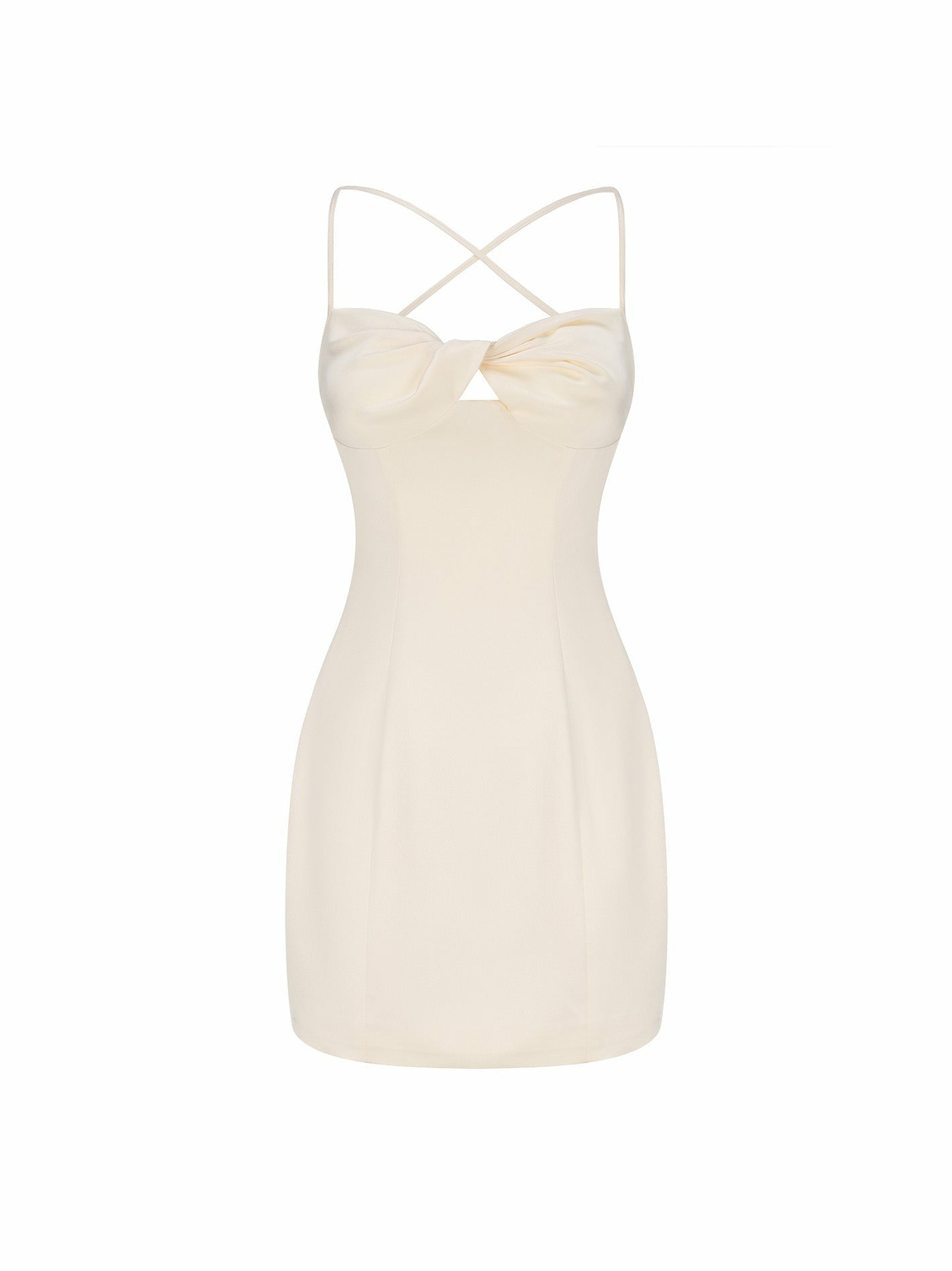Stacie Dress: Champagne Mini Dress for Engagement Party | Nana Jacqueline