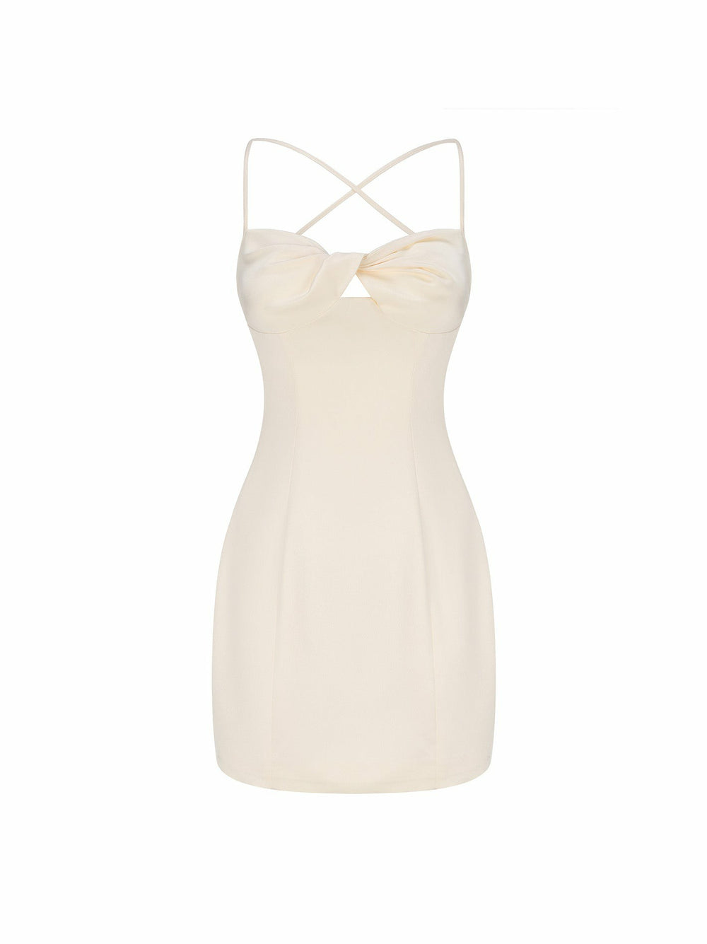 Stacie Dress: Champagne Mini Dress for Engagement Party | Nana Jacqueline