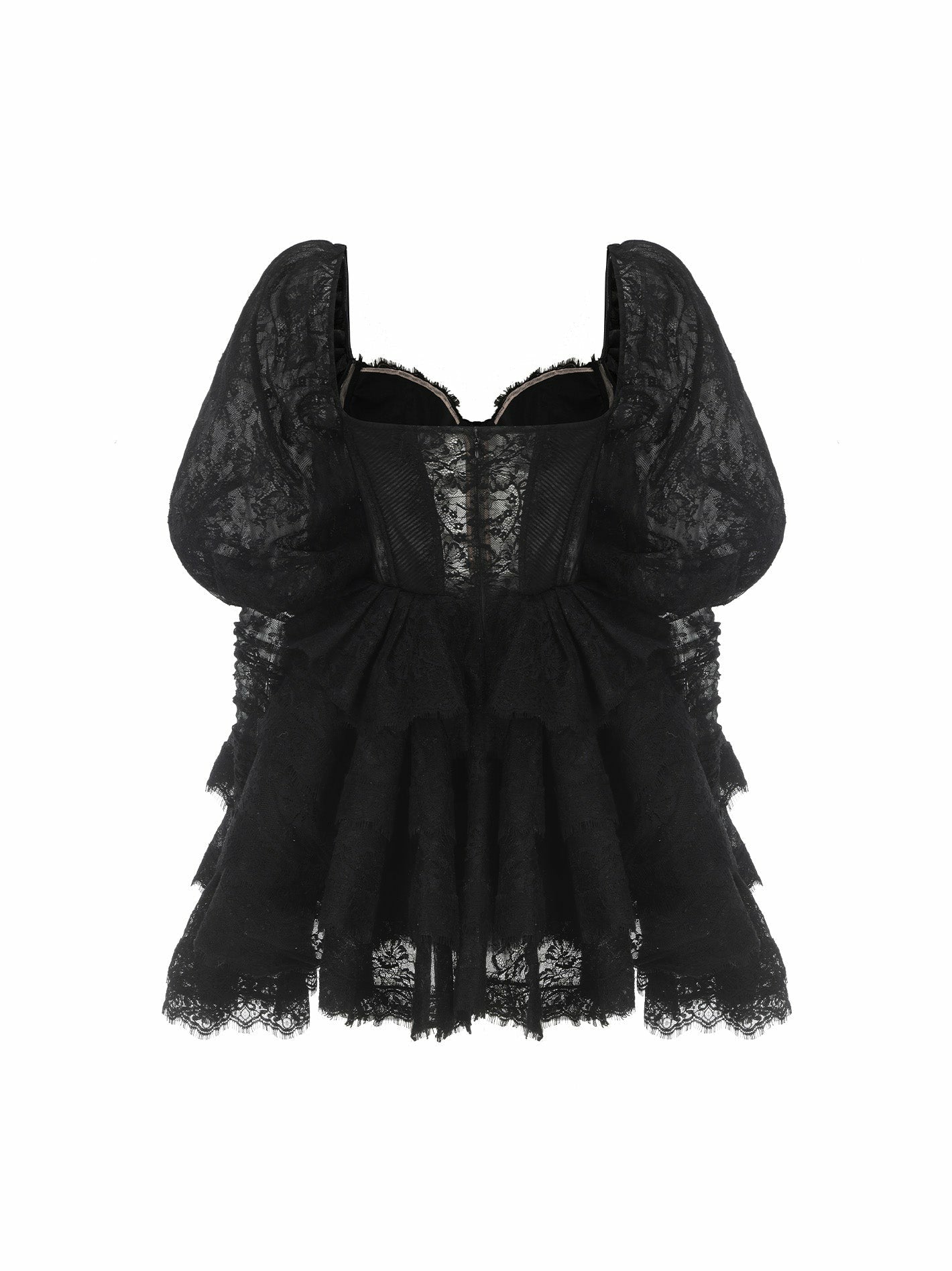 Penelope Lace Dress: Black Mini Dress for Cocktail Party | Nana Jacqueline