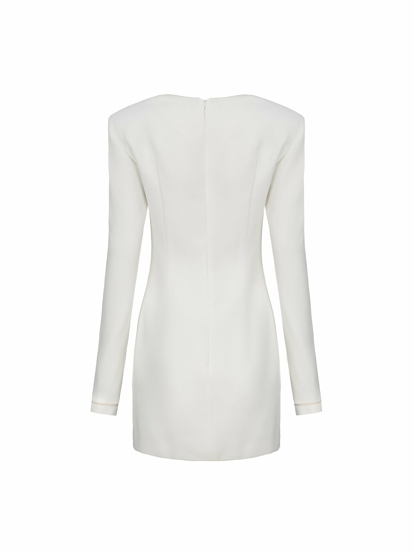 Jillian Dress: Ivory Mini Dress for Engagement Party | Nana Jacqueline