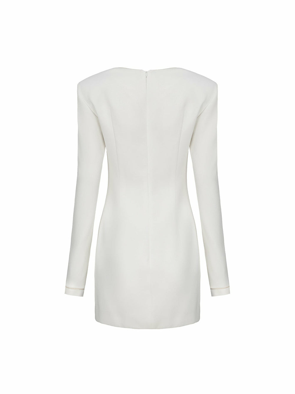 Jillian Dress: Ivory Mini Dress for Engagement Party | Nana Jacqueline