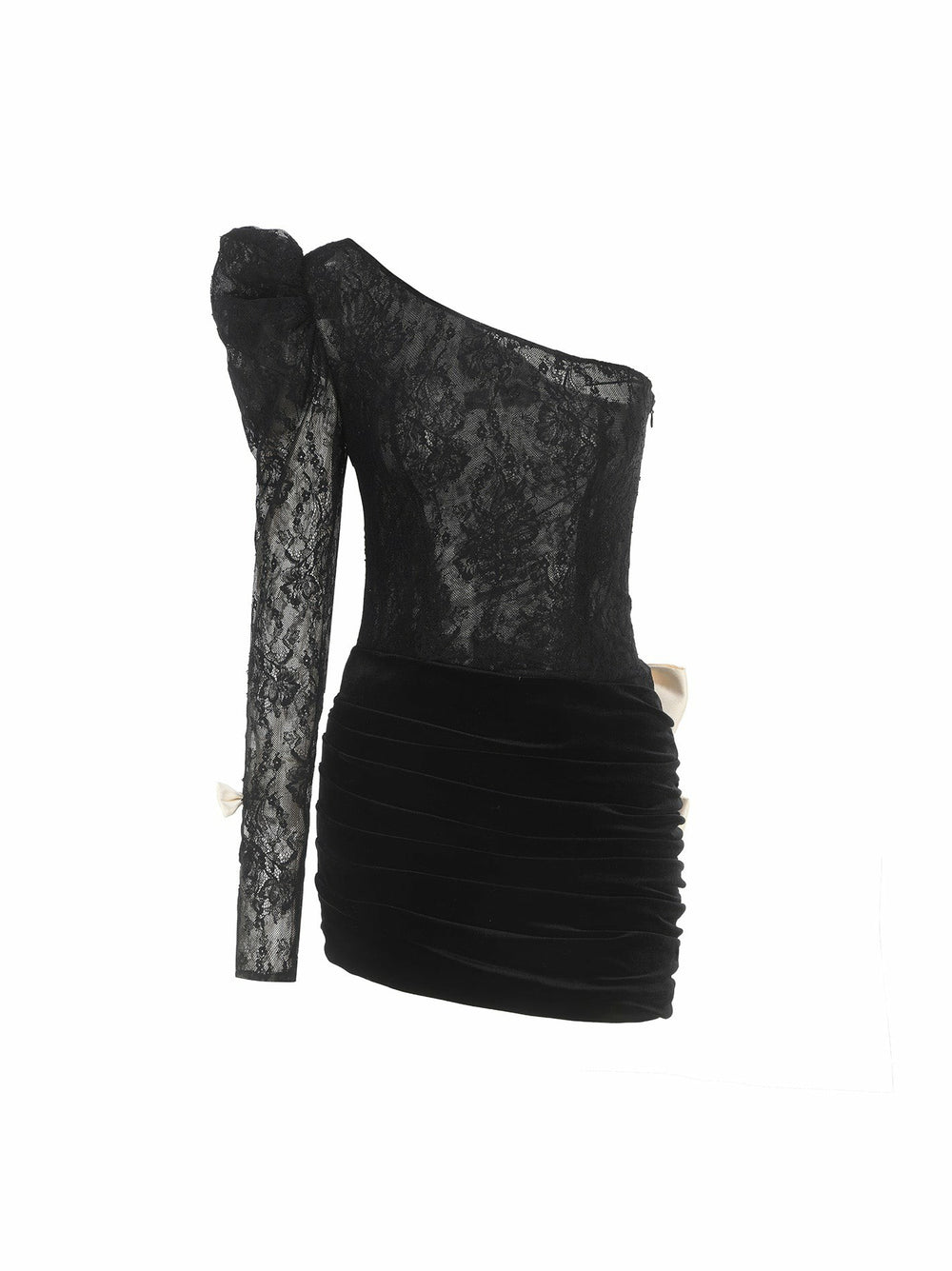 Wilma Dress: Black Mini Dress for Cocktail Party | Nana Jacqueline