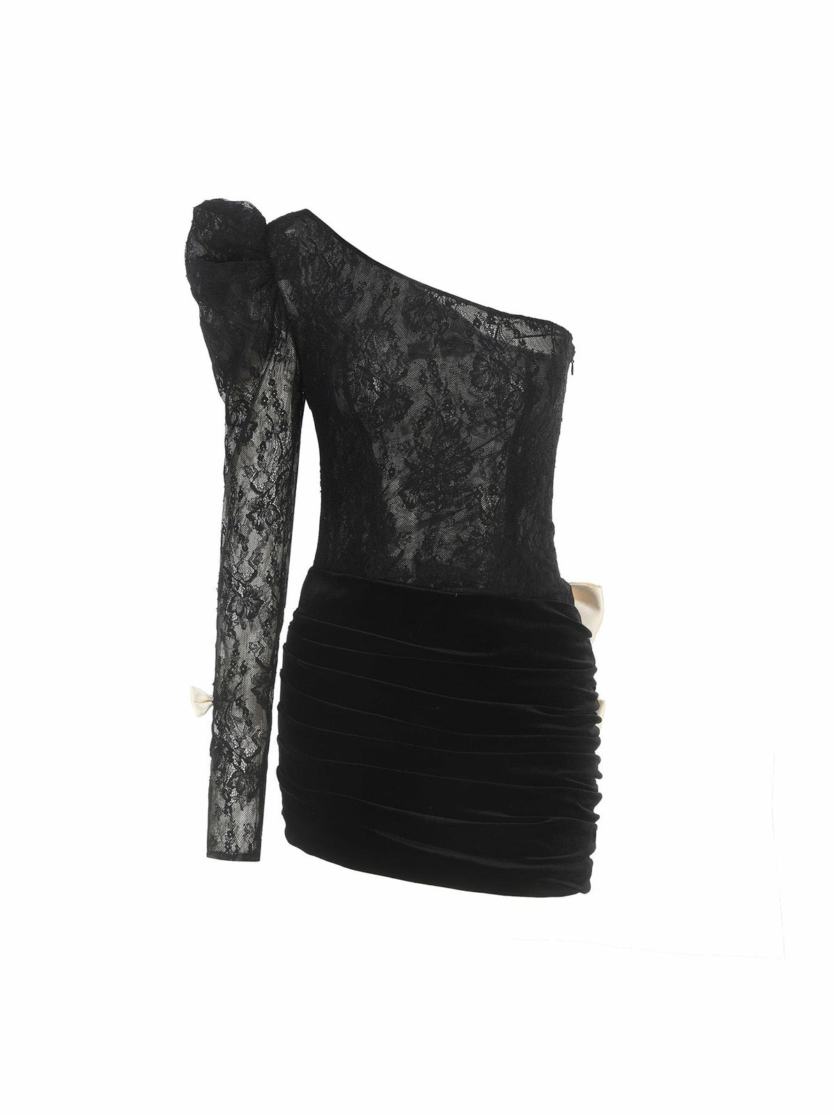 Wilma Dress: Black Mini Dress for Cocktail Party | Nana Jacqueline