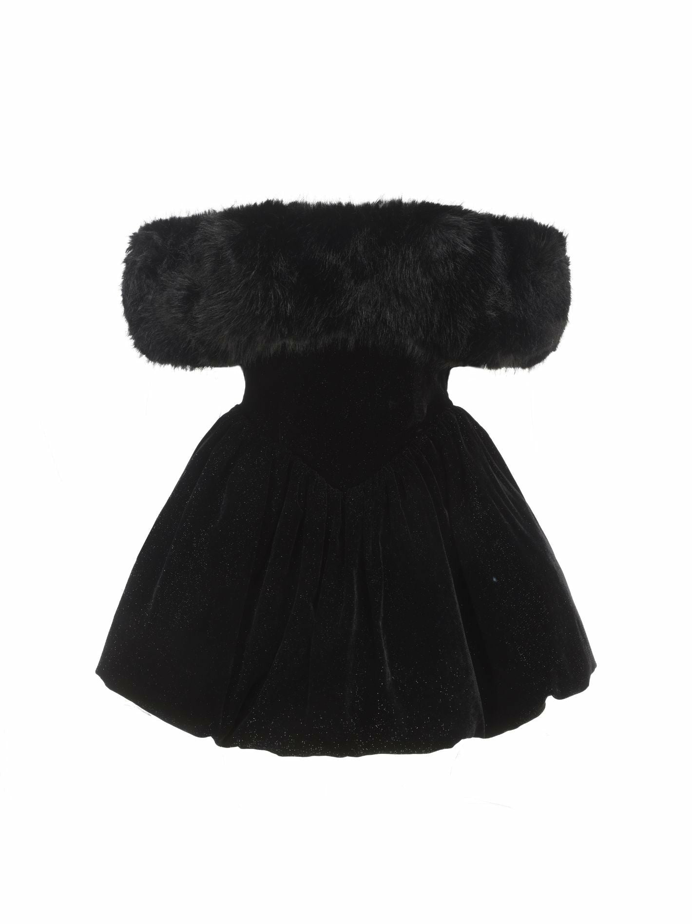 Candice Velvet Dress: Black Mini Dress for Cocktail Party | Nana Jacqueline