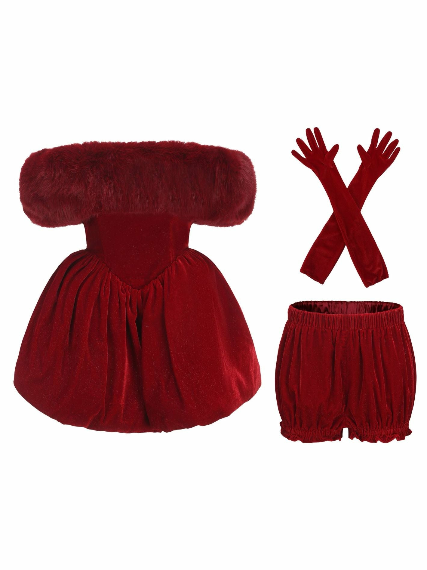Candice Velvet Dress: Red Mini Dress for Holiday Party | Nana Jacqueline