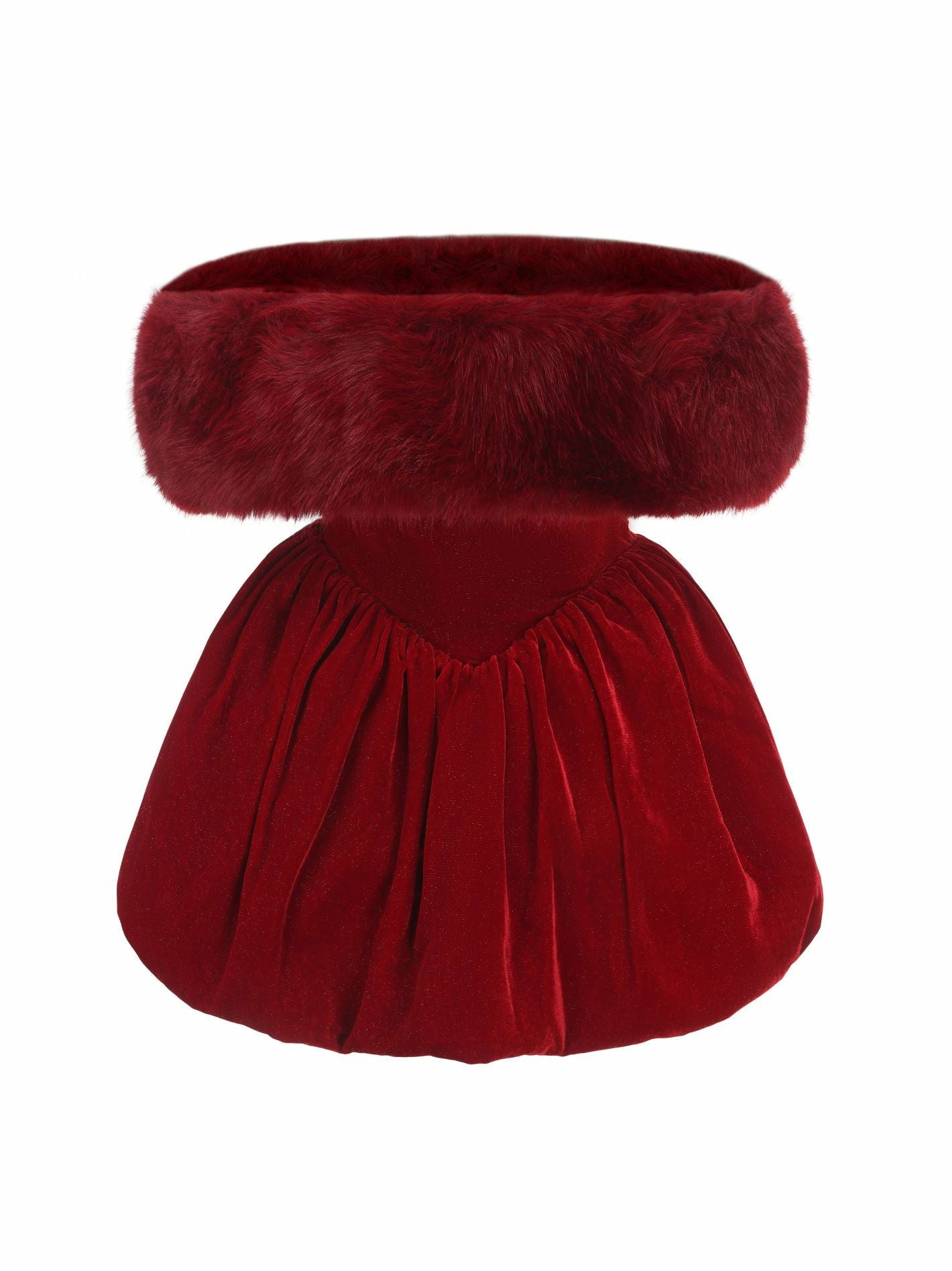 Candice Velvet Dress: Red Mini Dress for Holiday Party | Nana Jacqueline