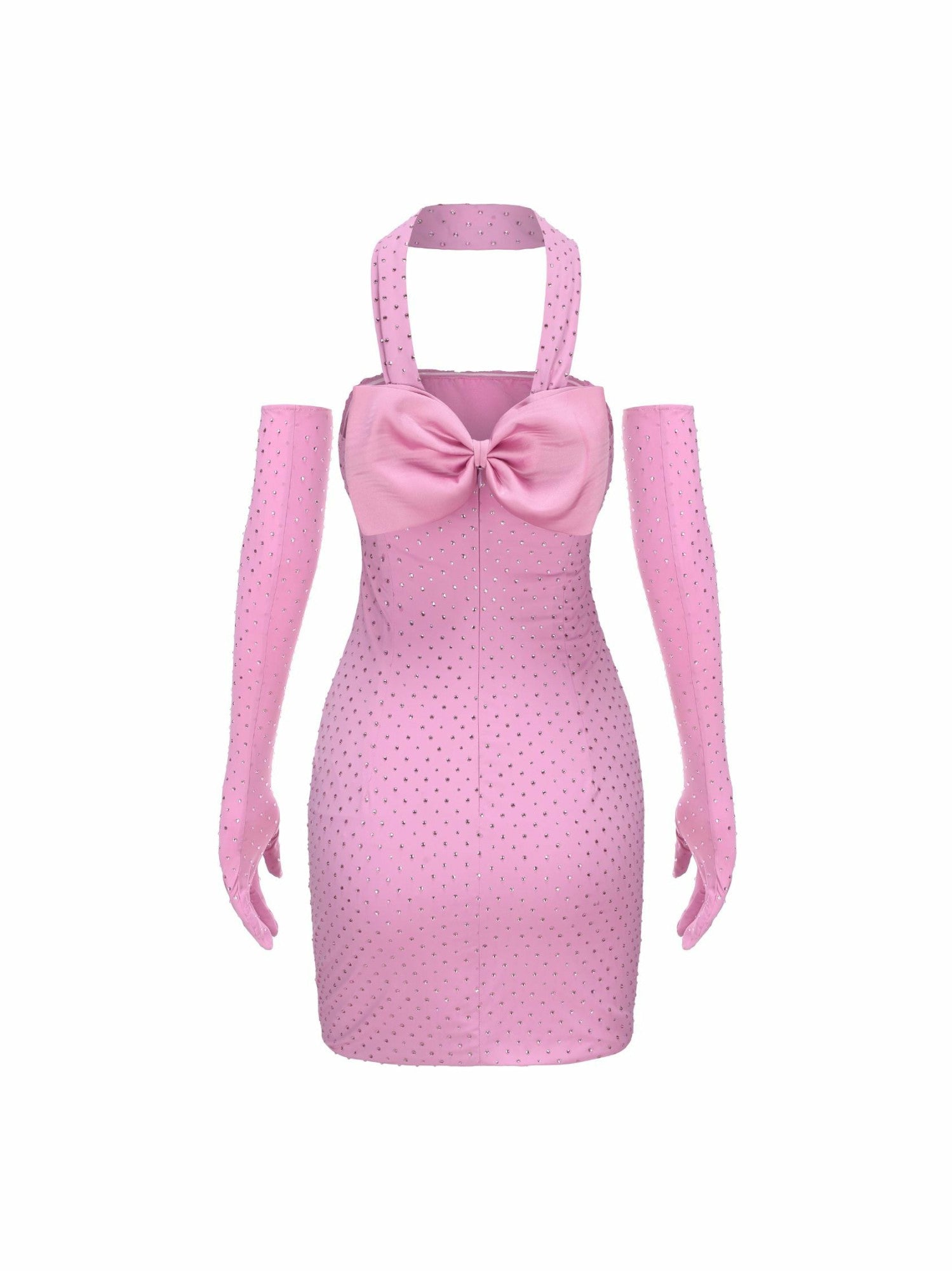 Talia Diamond Dress: Pink Mini Dress for Birthday Celebration | Nana Jacqueline