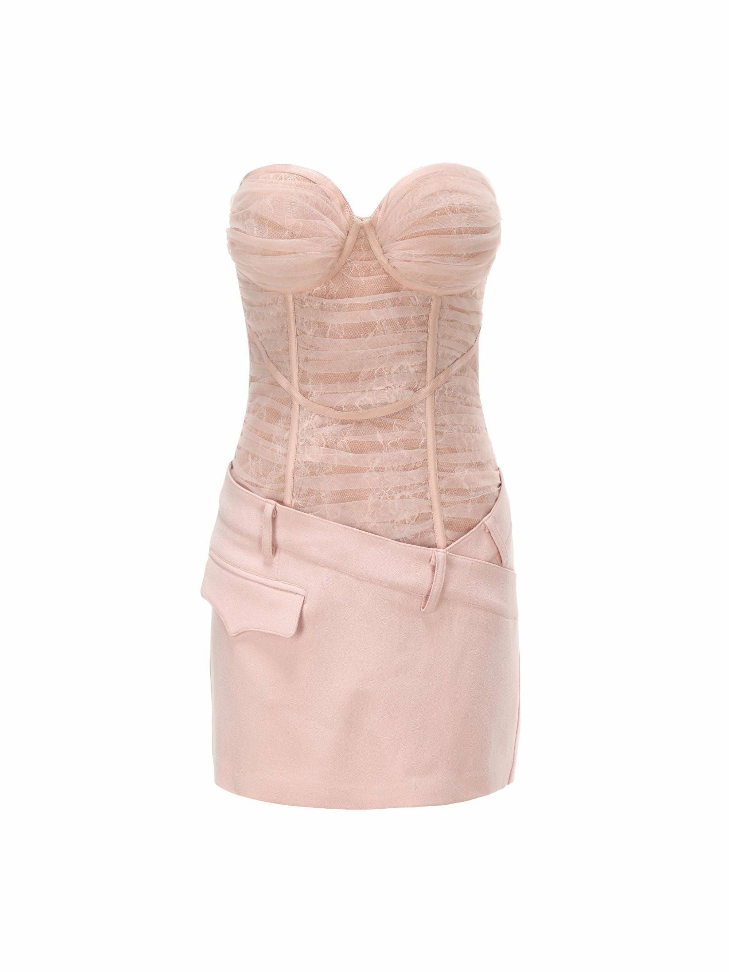 Jane Lace Dress: Pink Mini Dress for Birthday Celebration | Nana Jacqueline
