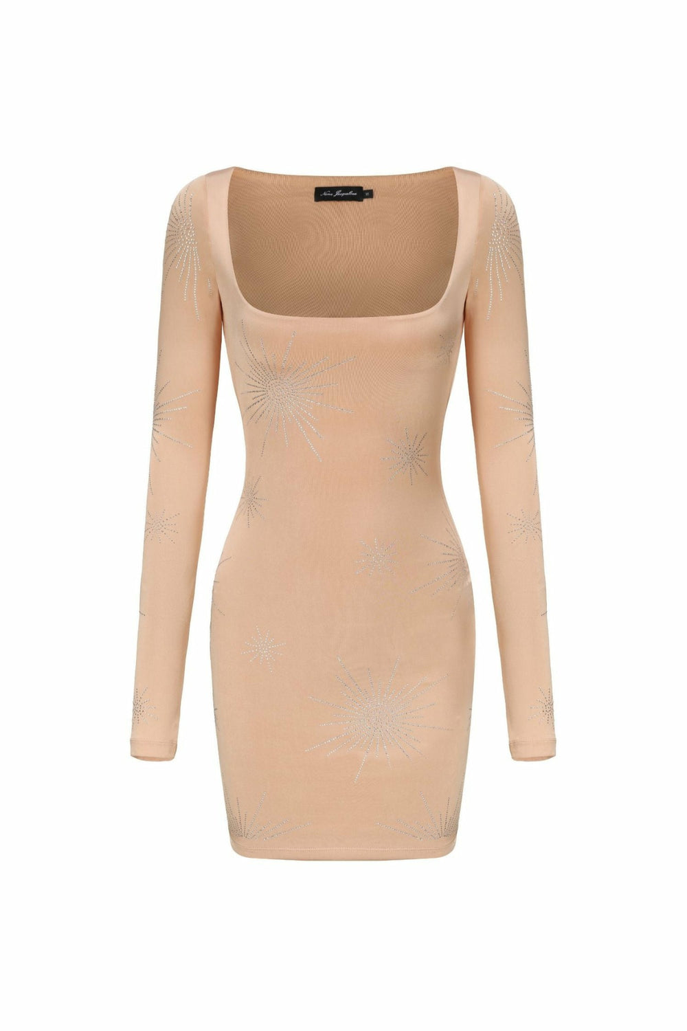 Melanie Dress: Nude Mini Dress for Birthday Celebration | Nana Jacqueline