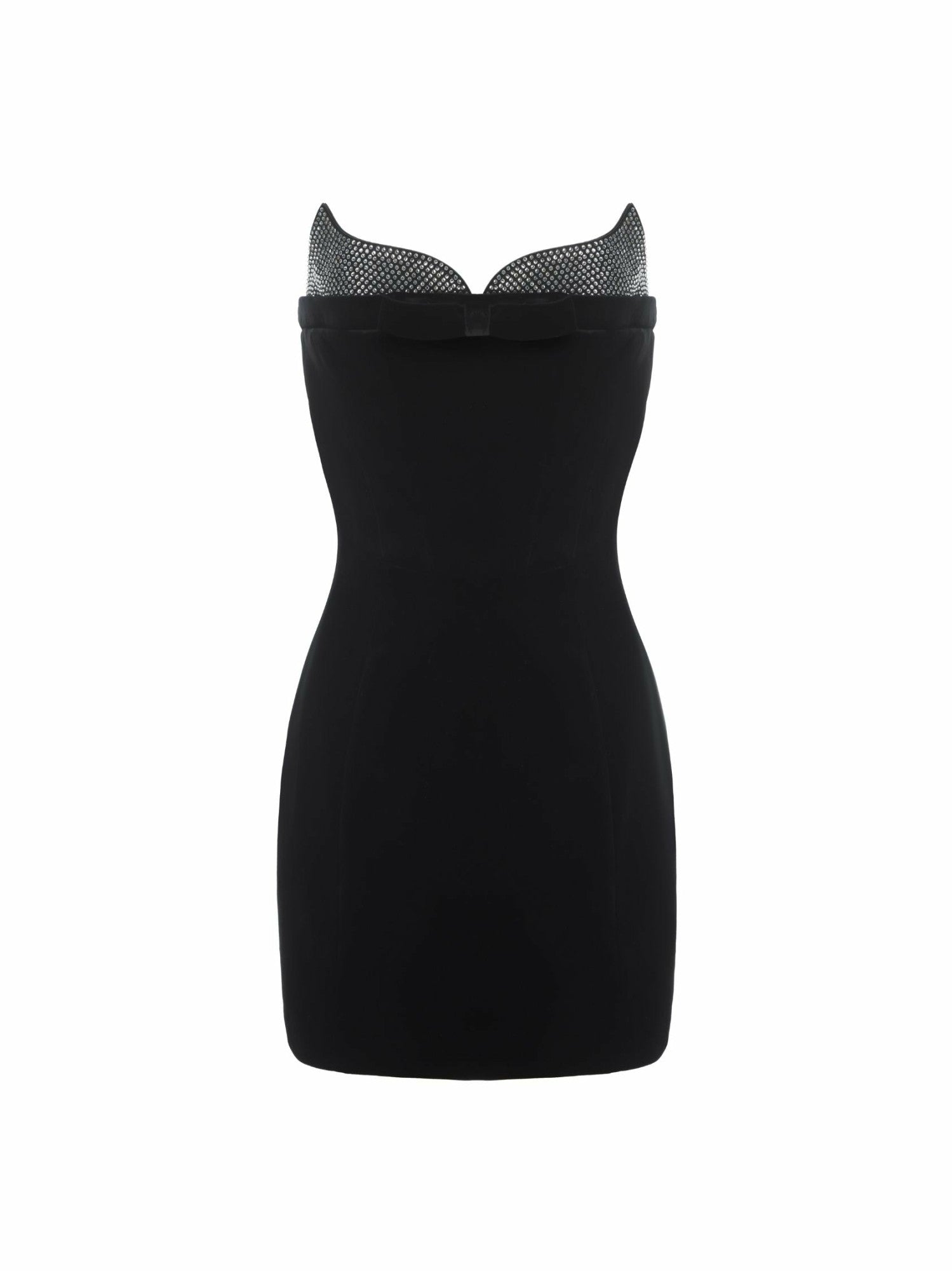 Keira Velvet Mini Dress: Black Mini Dress for Cocktail Party | Nana Jacqueline