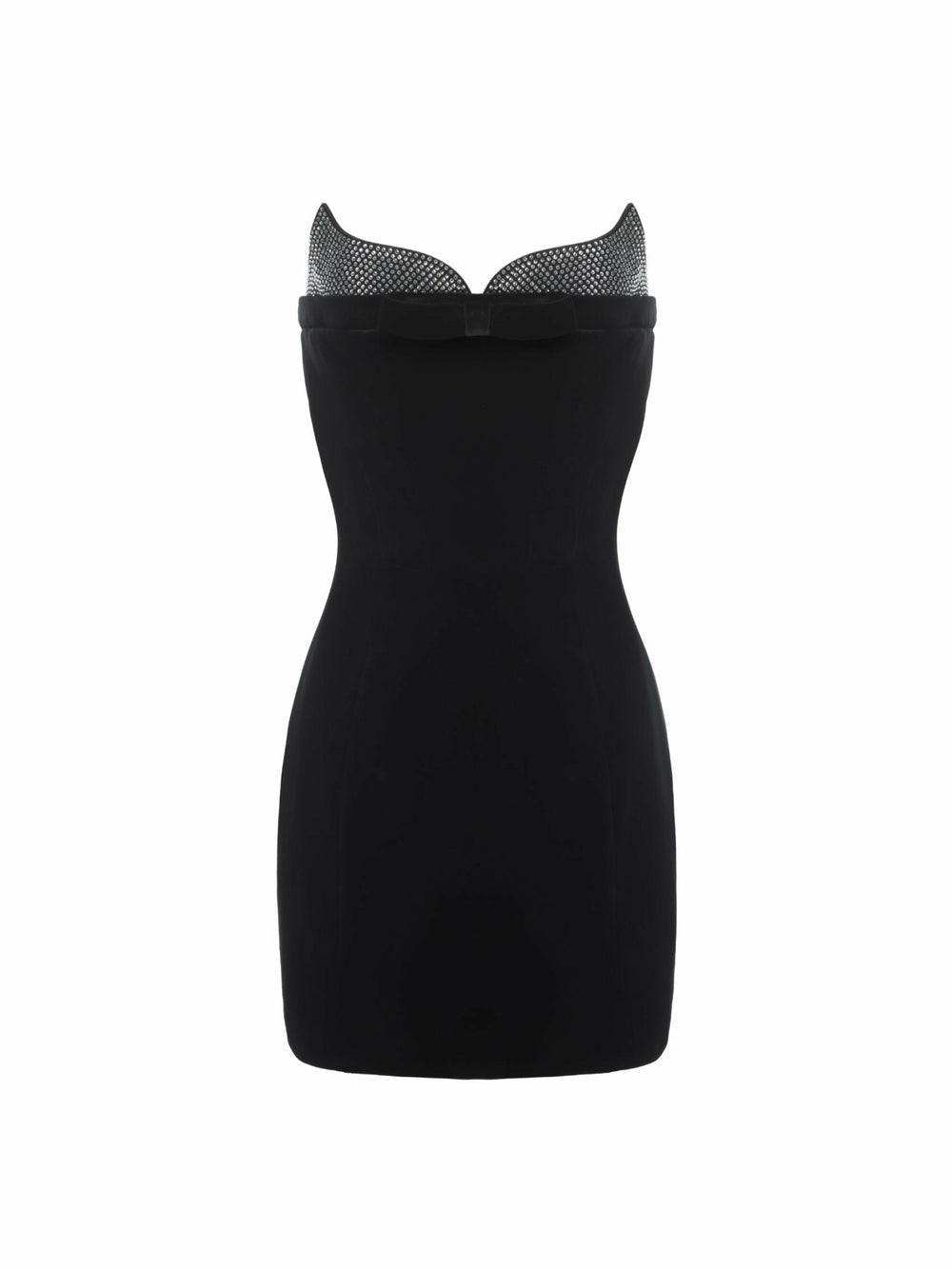Keira Velvet Mini Dress: Black Mini Dress for Cocktail Party | Nana Jacqueline