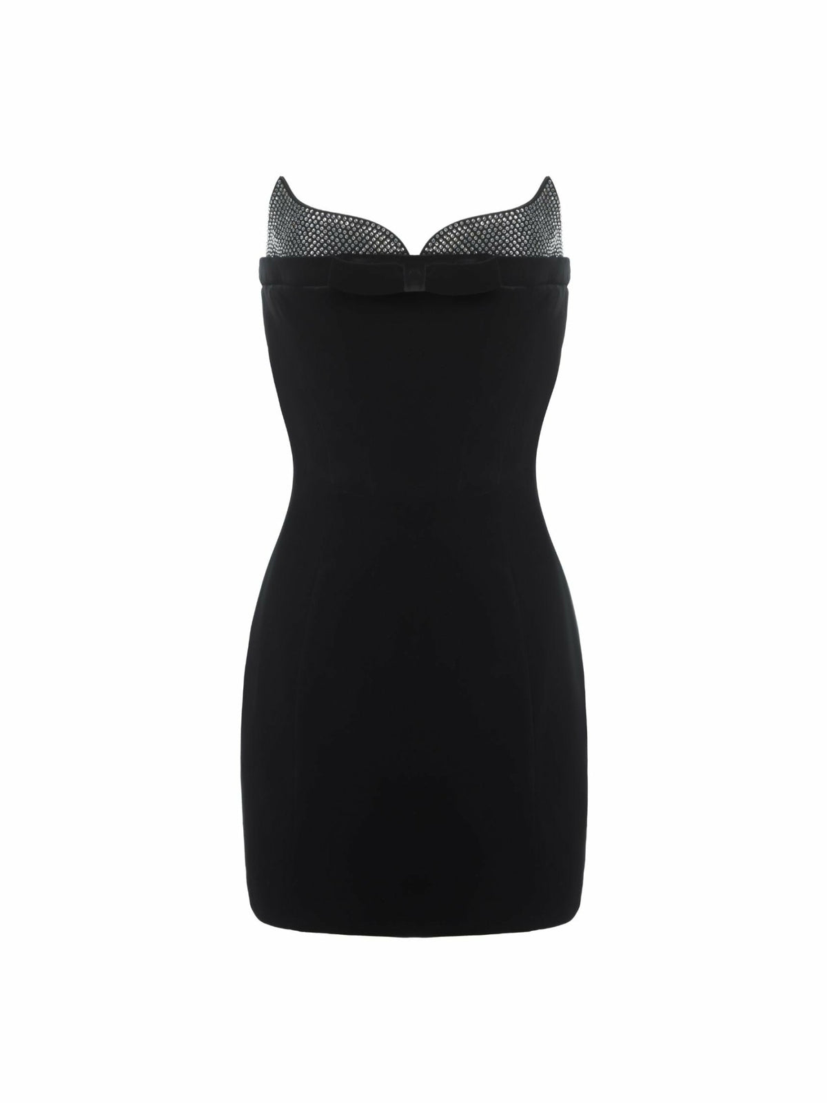 Keira Velvet Mini Dress: Black Mini Dress for Cocktail Party | Nana Jacqueline