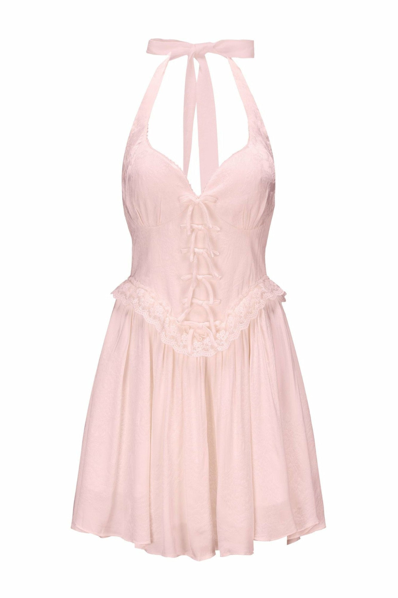 Allie Dress: Pink Mini Dress for Birthday Celebration | Nana Jacqueline
